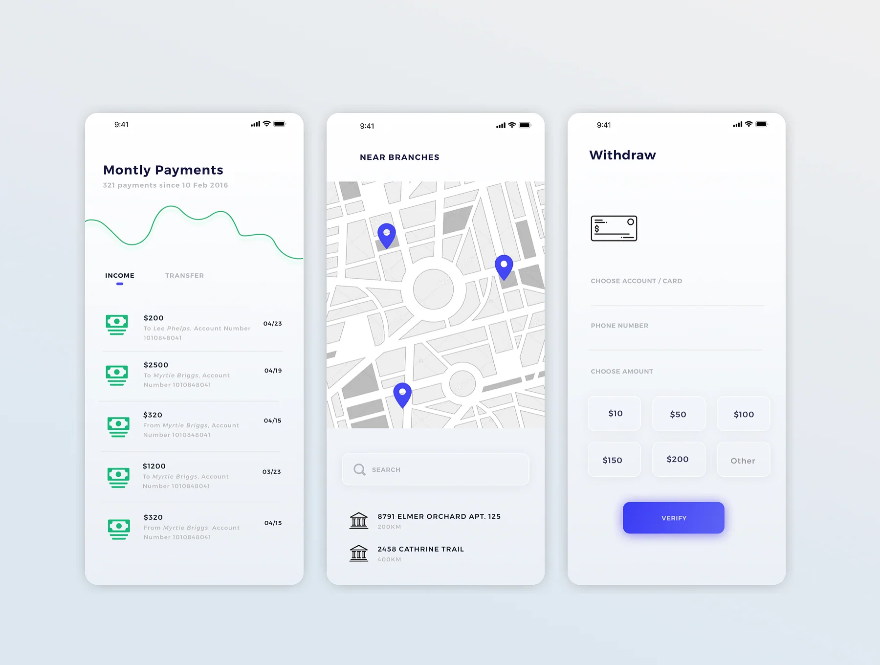 Tria Finance App UI Kit 5