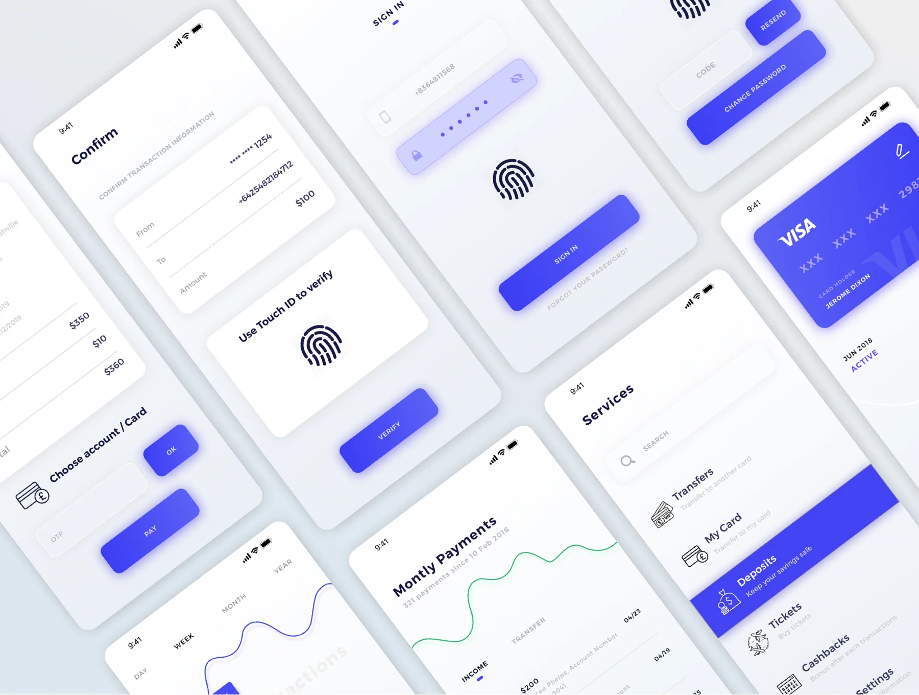 Tria Finance App UI Kit 6