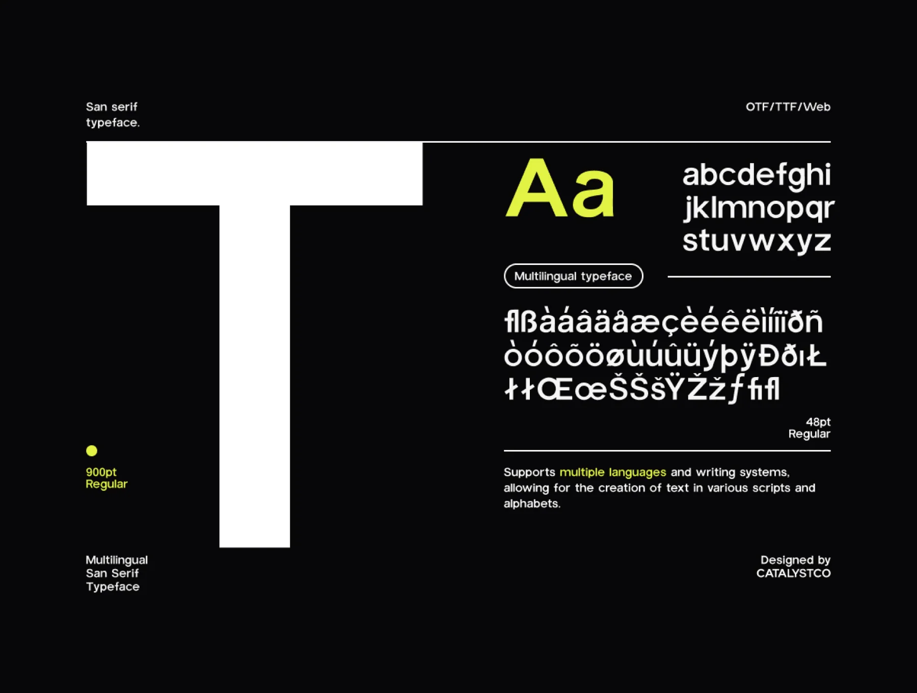 TrigueSans Sans Serif Font 5