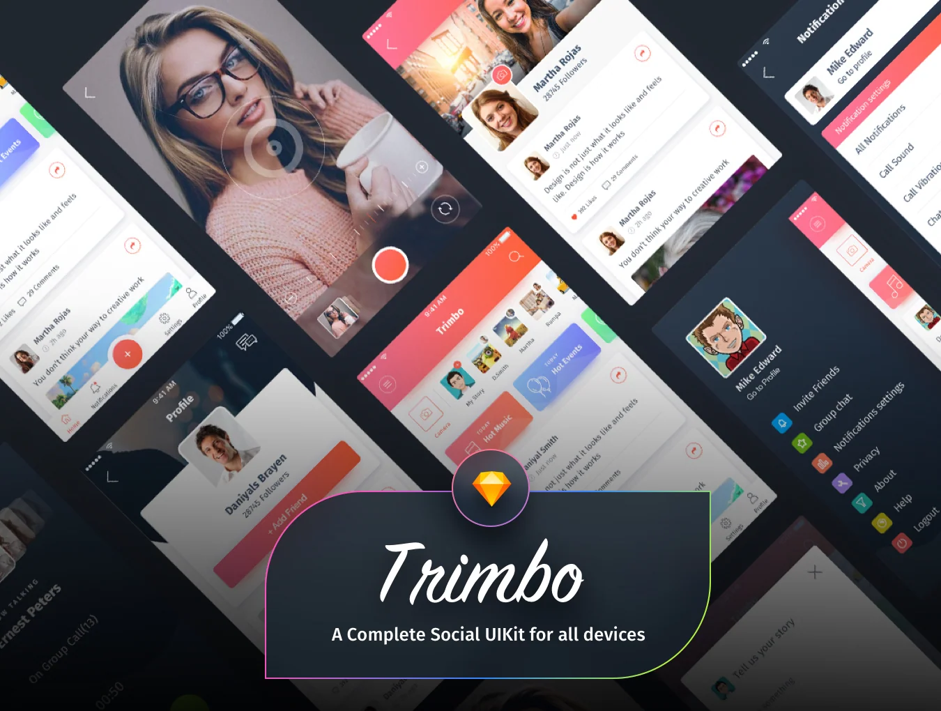 Trimbo Social App