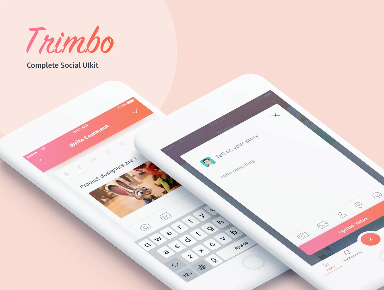 Trimbo Social App 5
