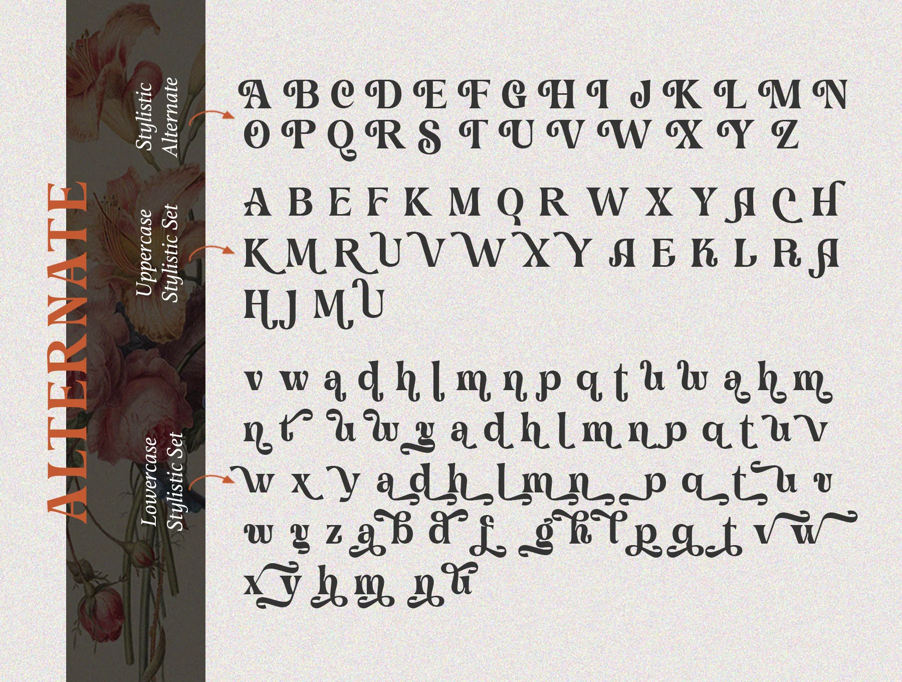 Trinstam - Modern Font 8