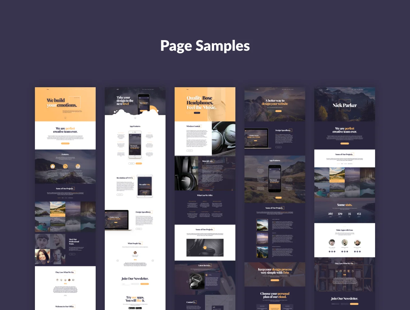 Trio UI Kit 6