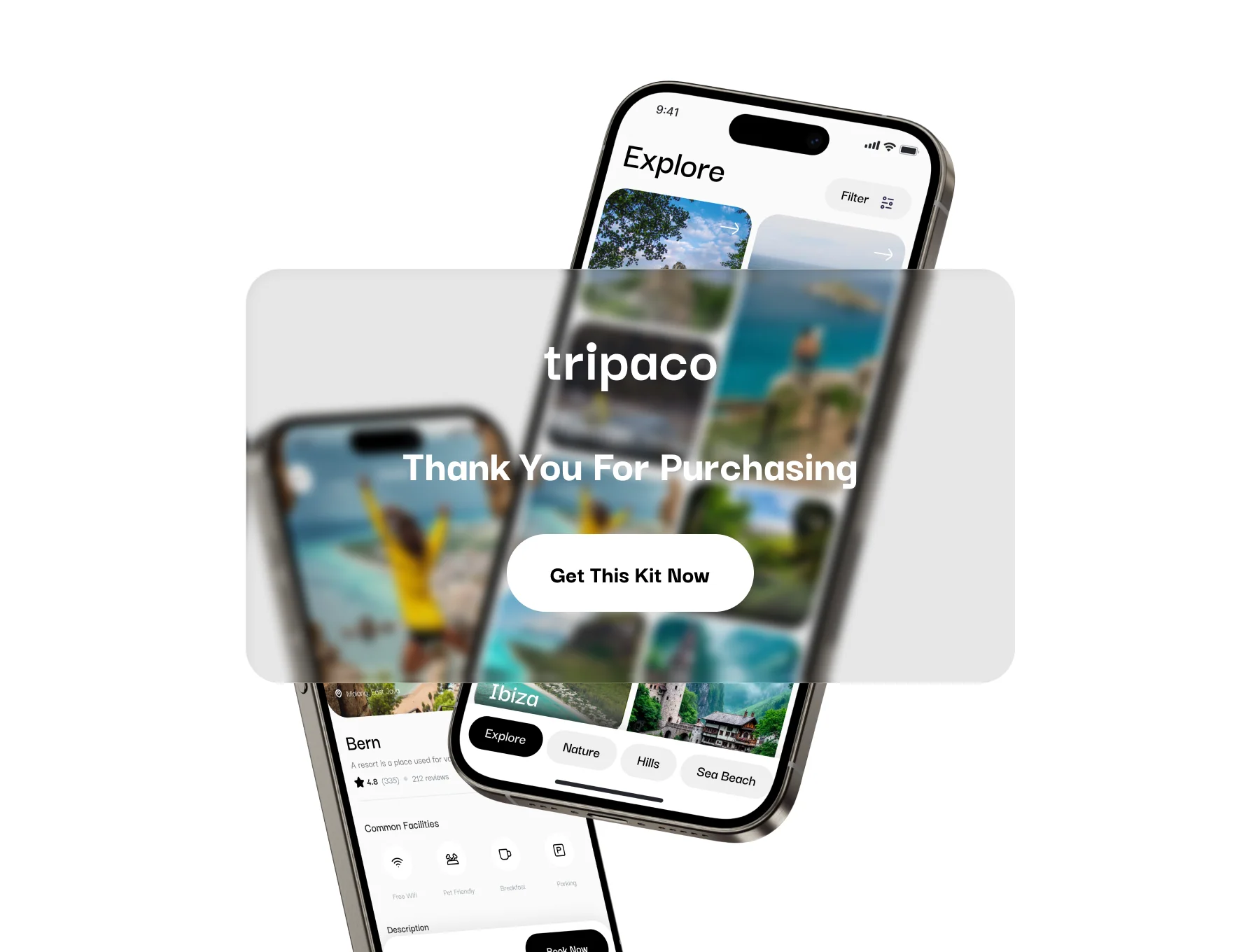 Tripaco - Travel App UI Kit 5