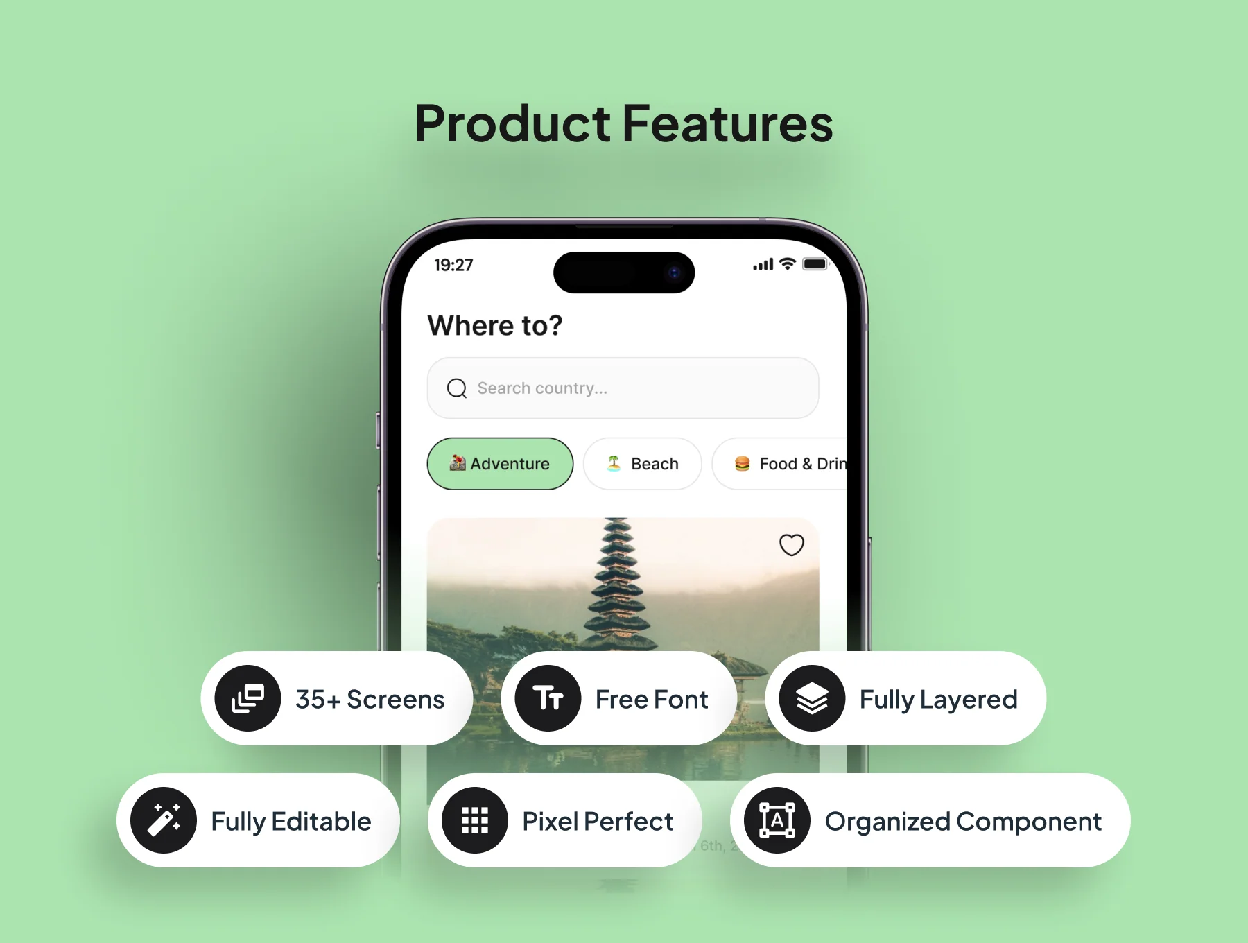 TRIPERZ - AI Trip Planner App UI Kit