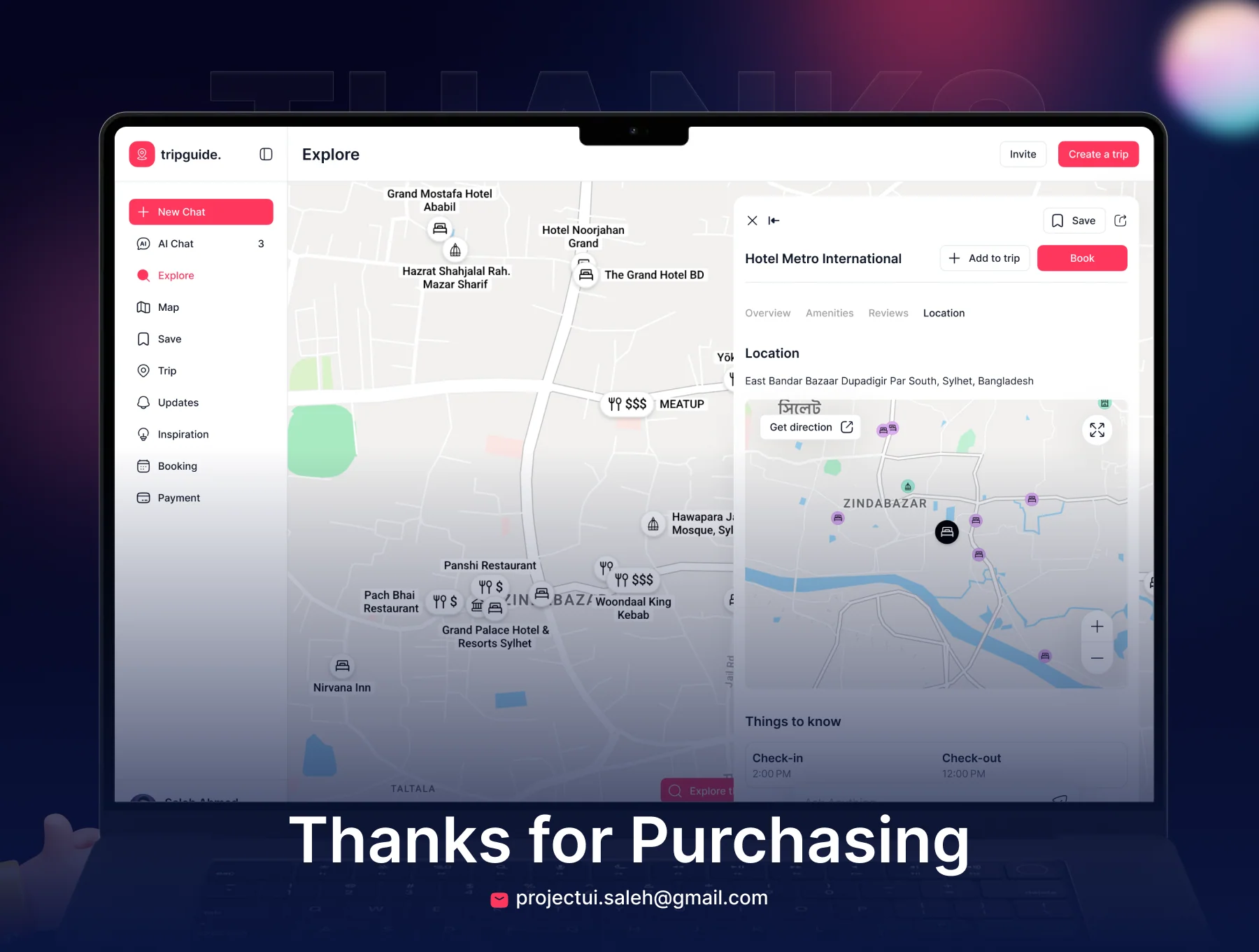 Tripguide – AI Travel Planning and Booking UI Kit 8