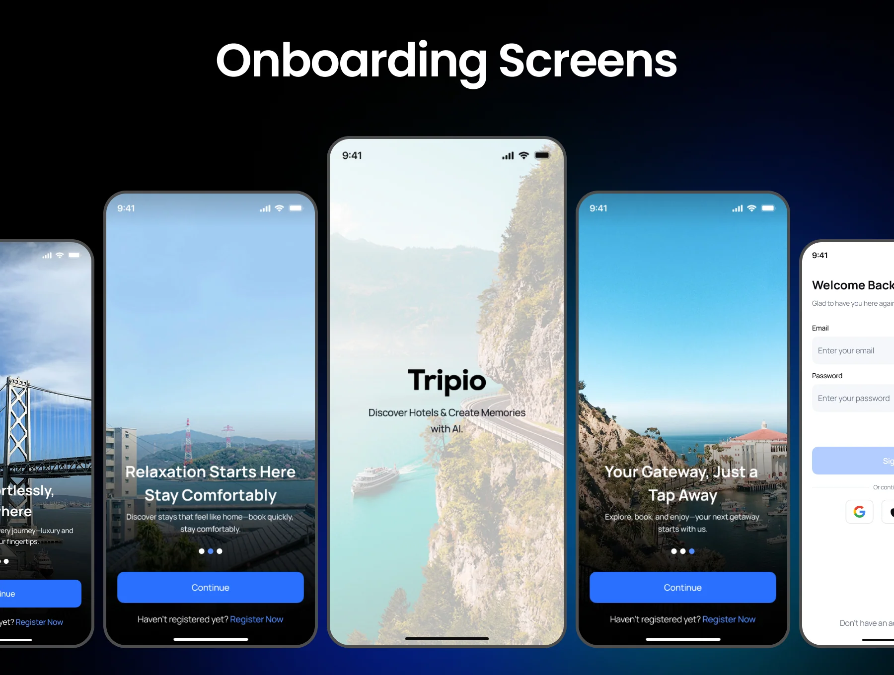 Tripio AI Powered Hotel Booking Mobile App Ui Kit 3