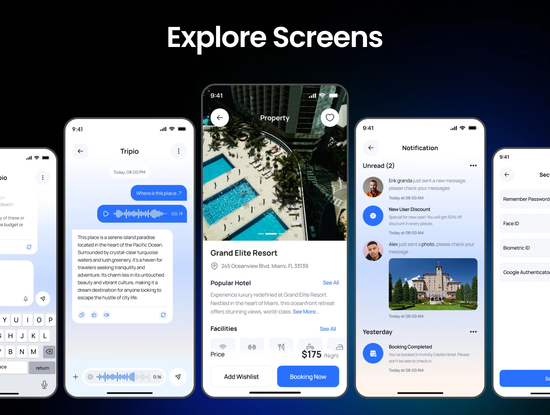 Tripio AI Powered Hotel Booking Mobile App Ui Kit 6