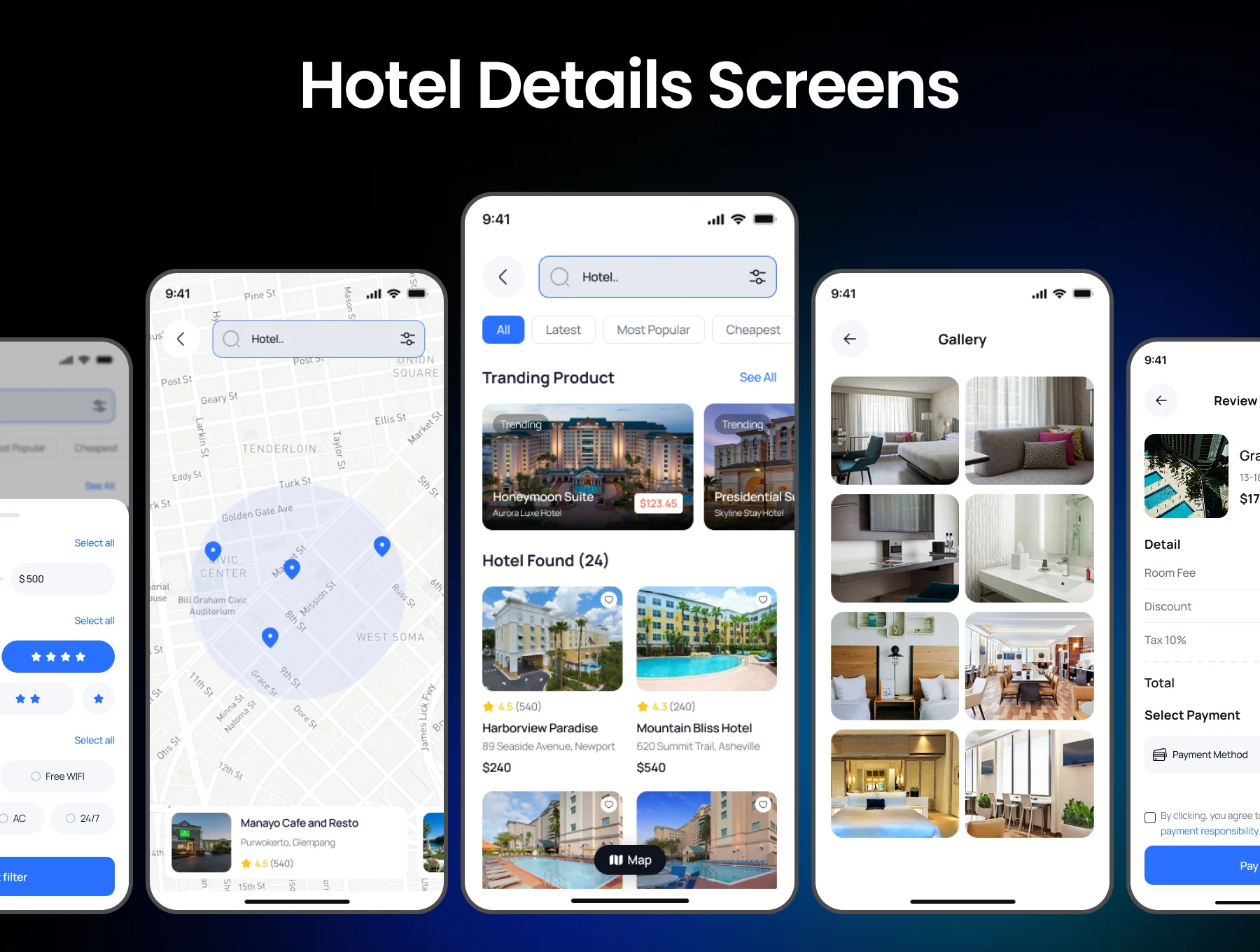 Tripio AI Powered Hotel Booking Mobile App Ui Kit 7