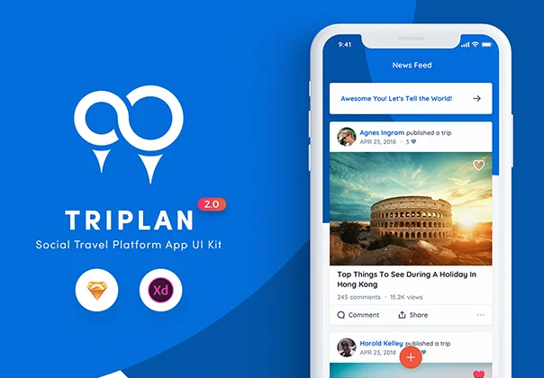 Triplan 2.0 - Social Travel Platform