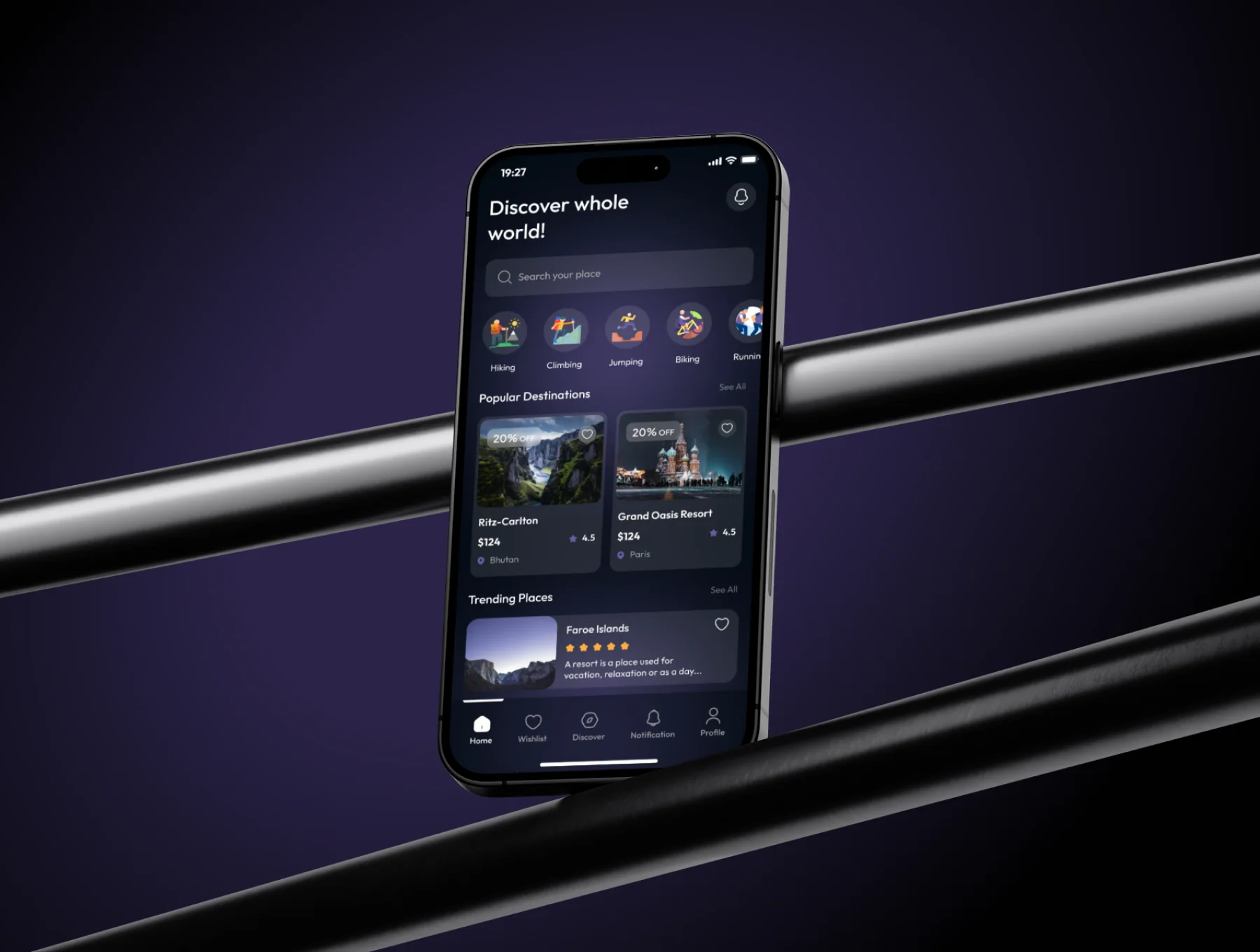 Triplo - Travel Mobile App UI Kit 3