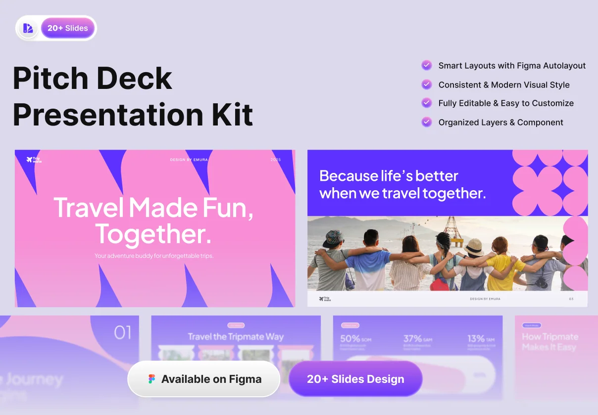 TripMate -  Pitch Deck Kit