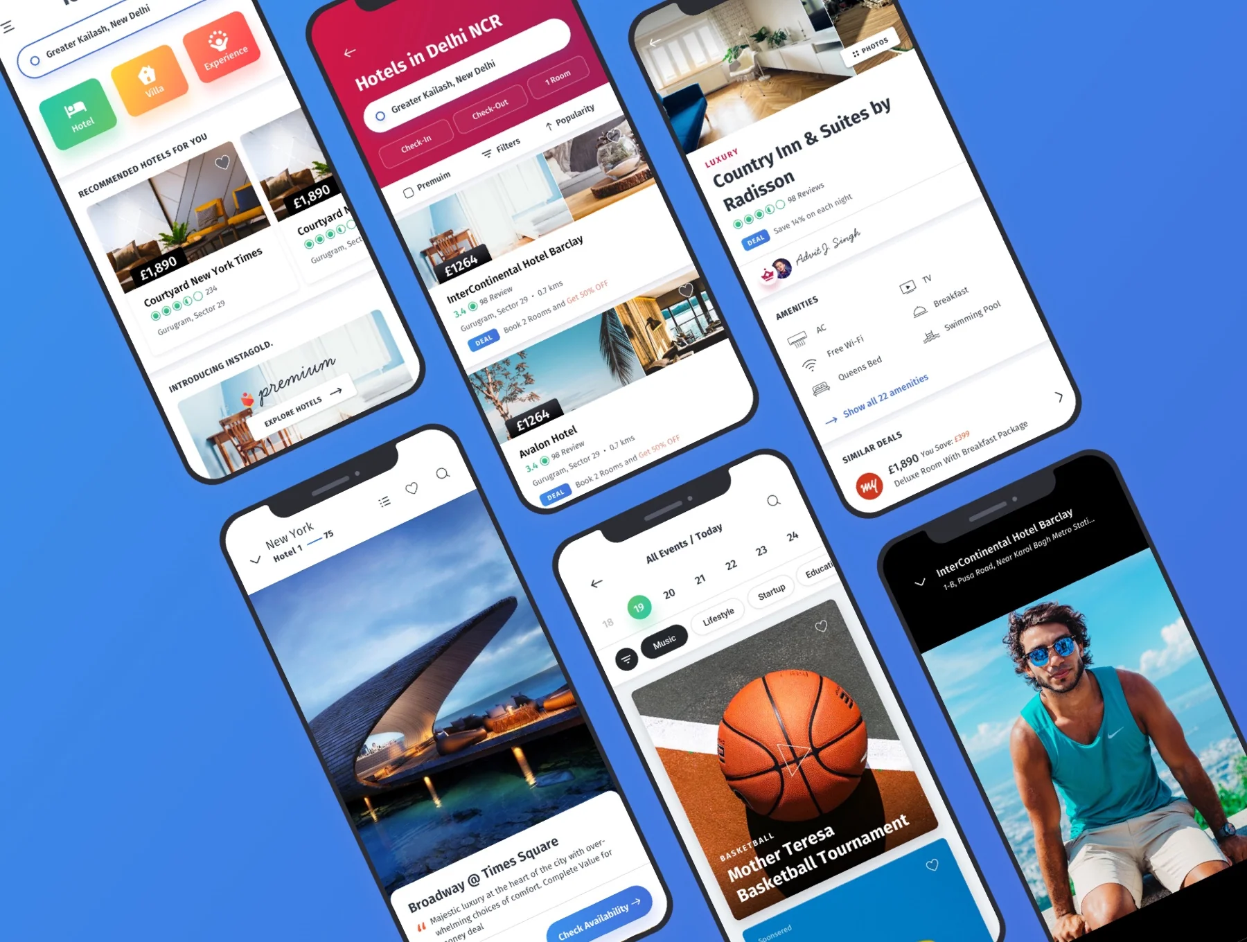 Tripto Travel and Food Mobile App UI-kit 4