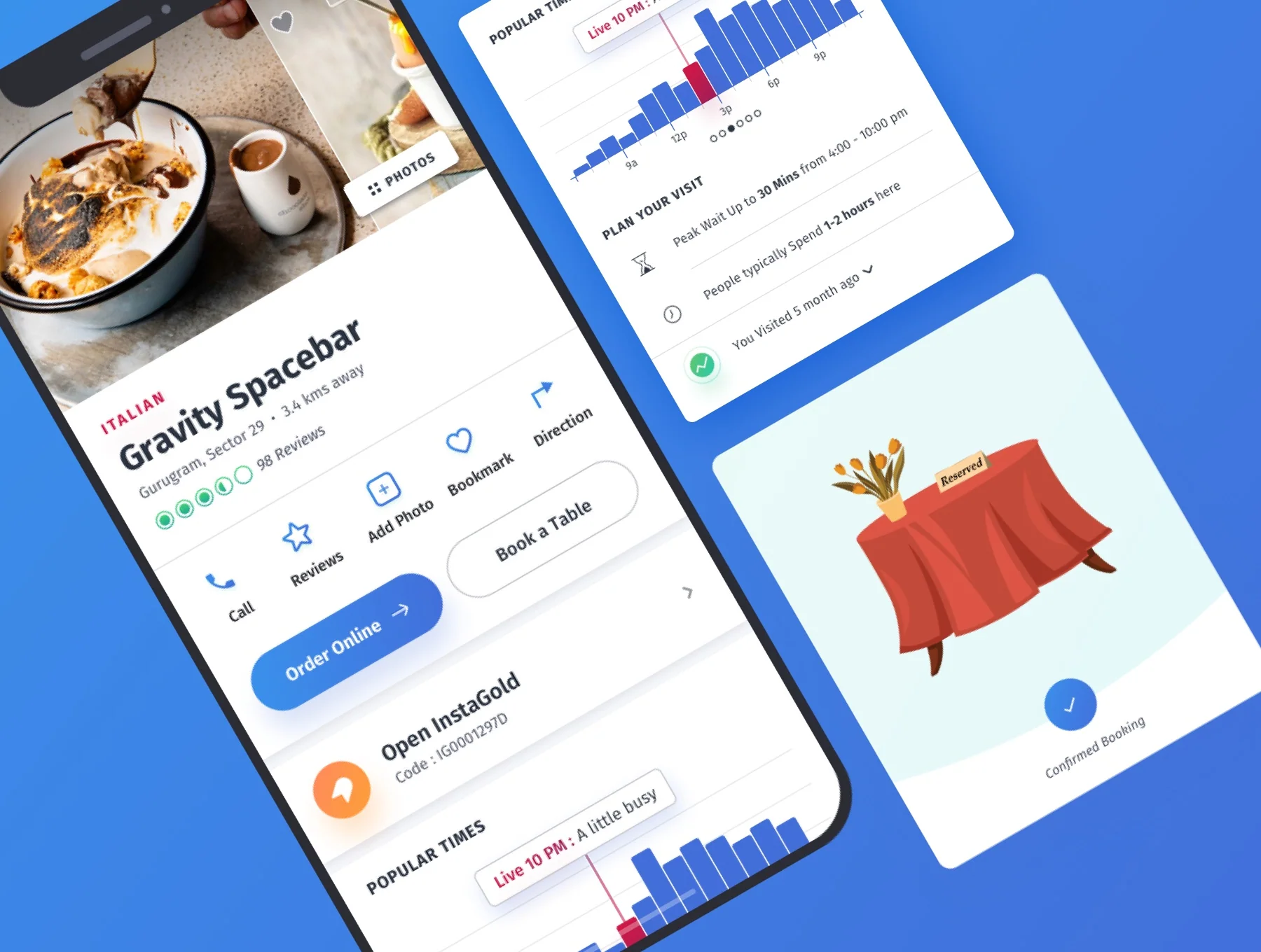 Tripto Travel and Food Mobile App UI-kit 6