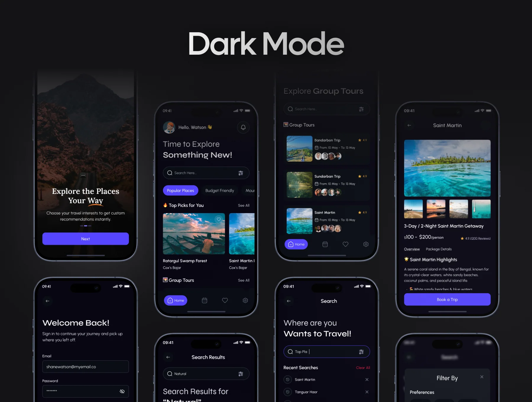 TripWise - Travel Booking App UI 4