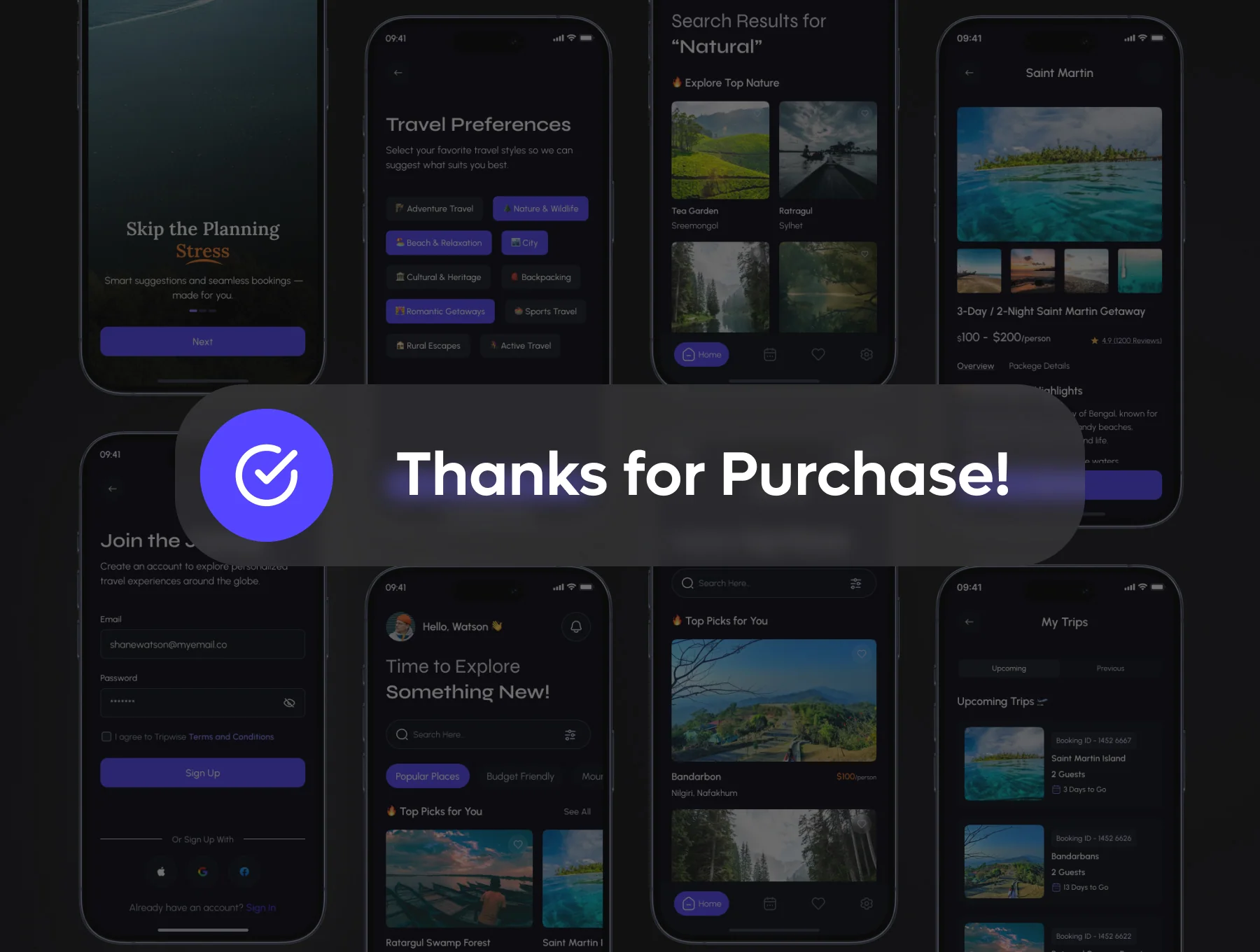 TripWise - Travel Booking App UI 8