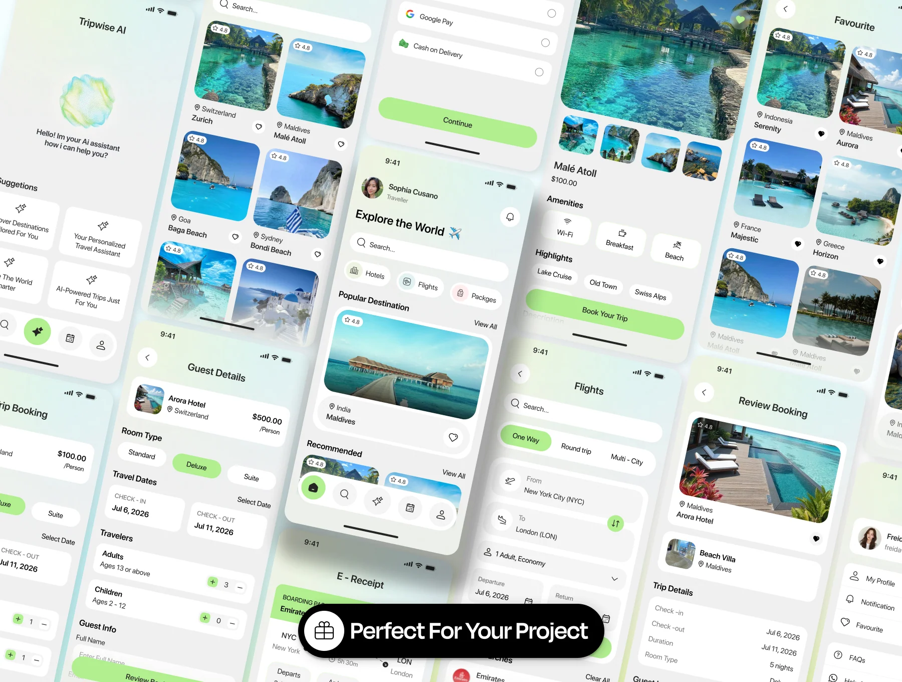 Tripwise – Travel Planner App UI Kit 3