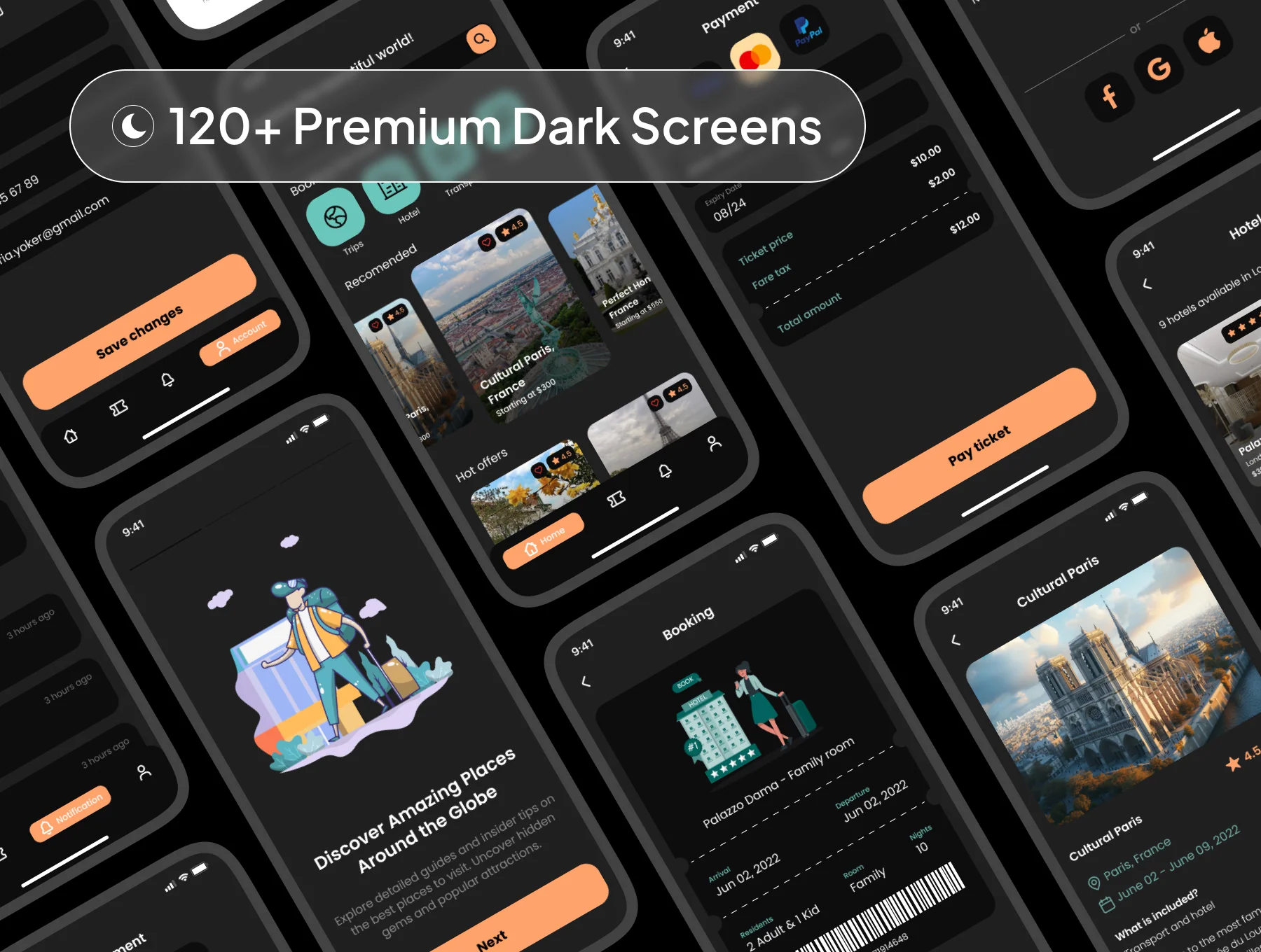 Tripzy - Travel app UI Kit 7