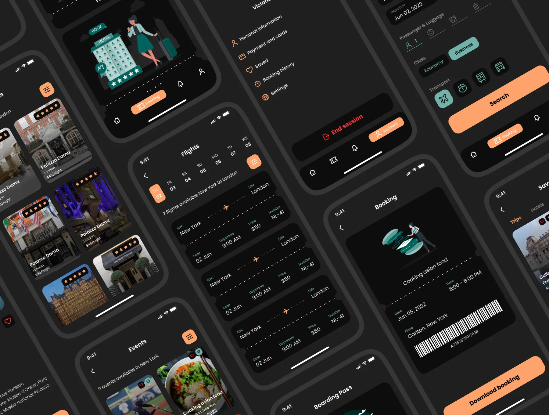 Tripzy - Travel app UI Kit 8