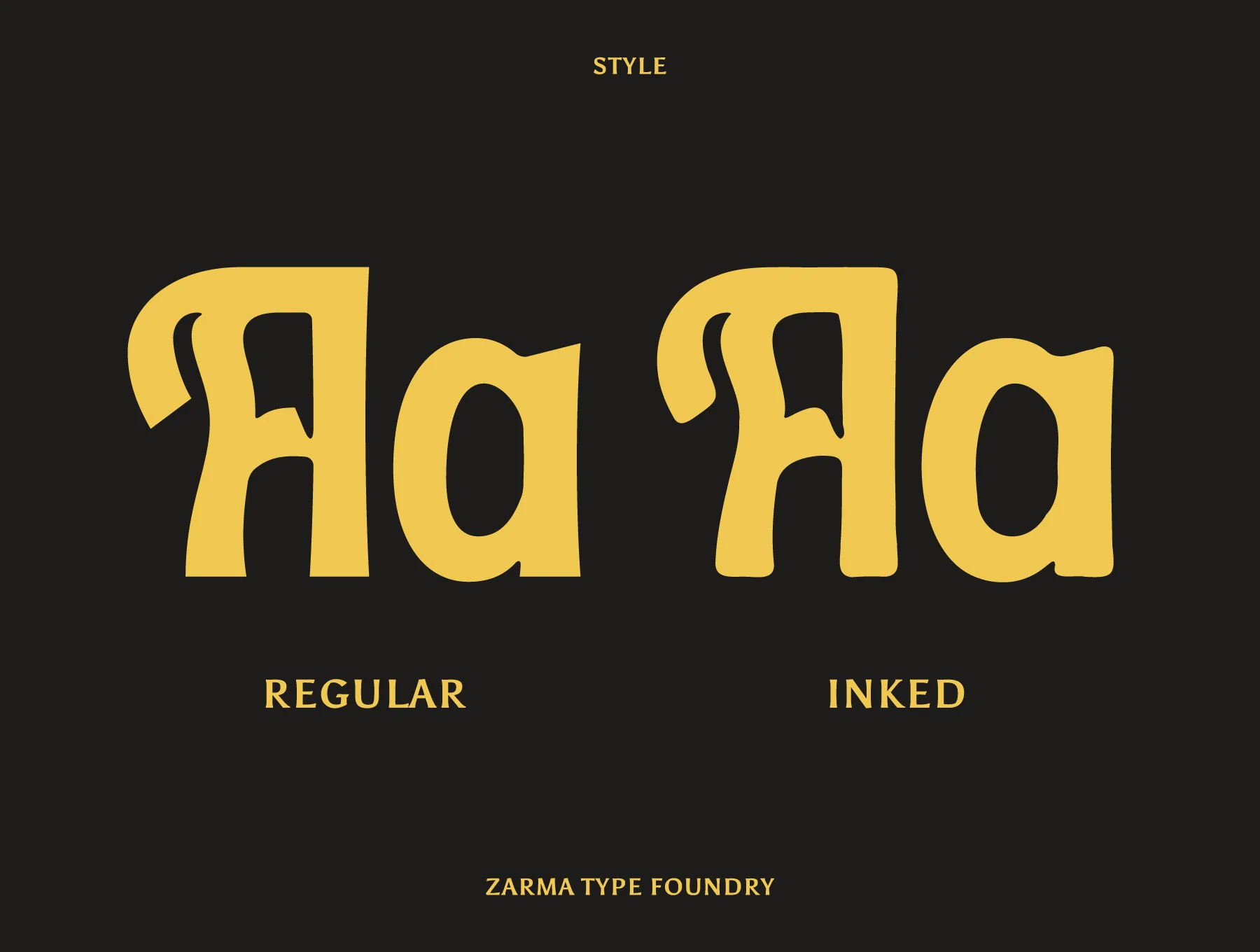 Trivenia - Modern Display Font