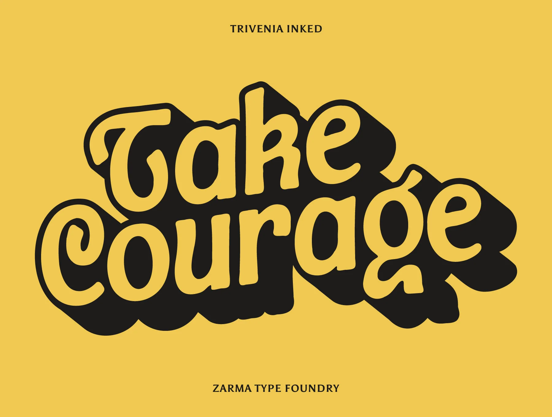 Trivenia - Modern Display Font 3