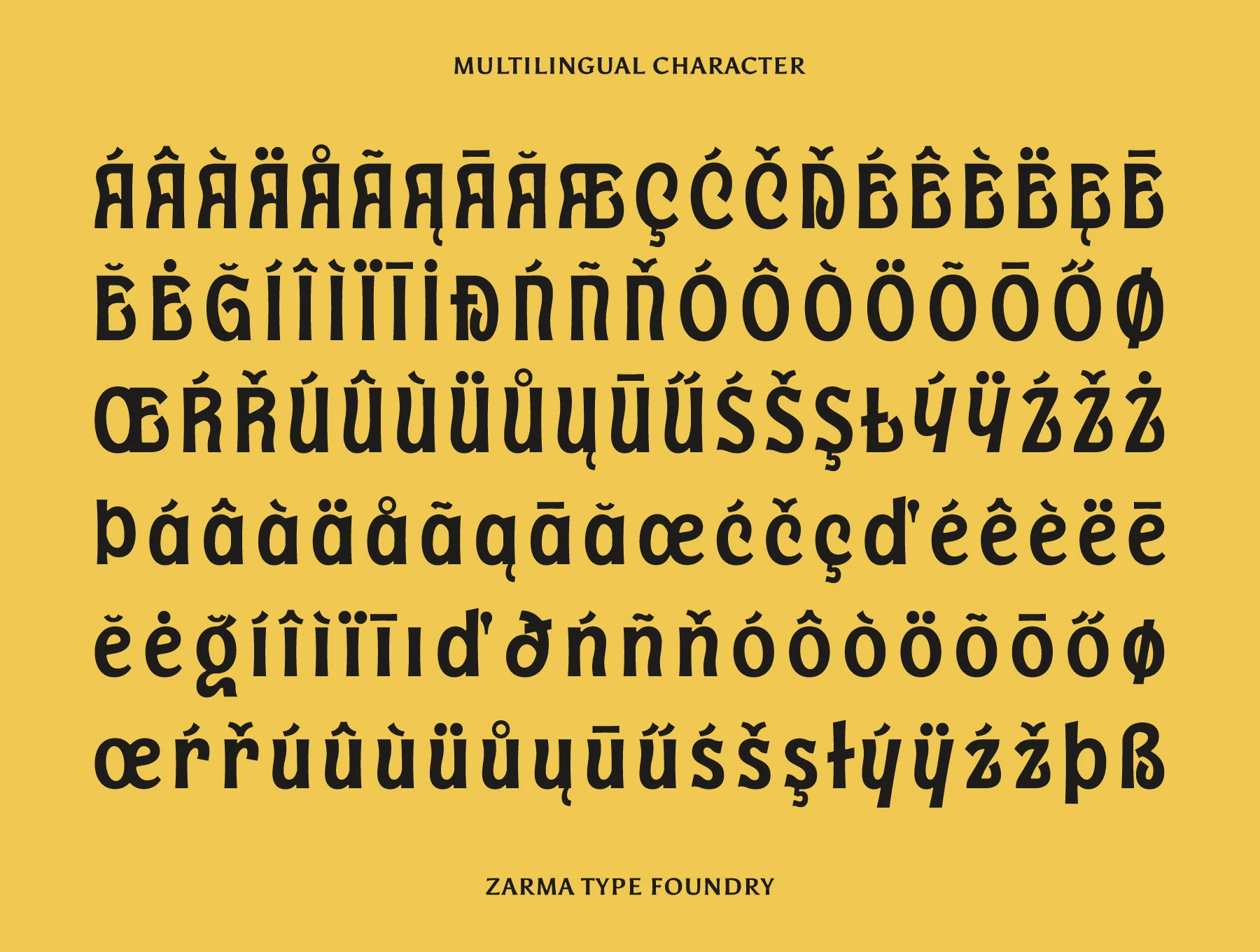 Trivenia - Modern Display Font 7