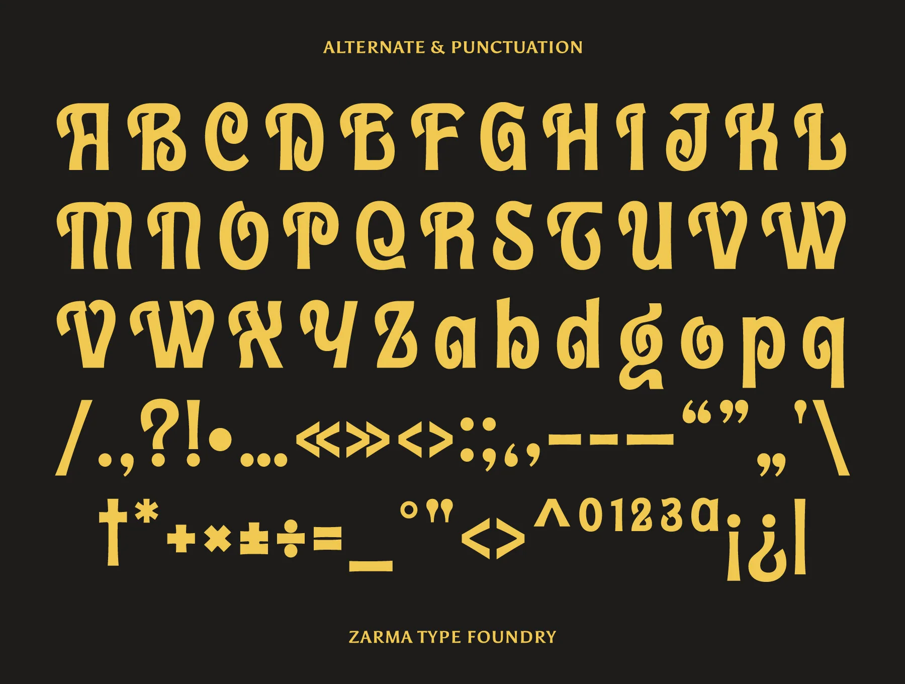 Trivenia - Modern Display Font 8