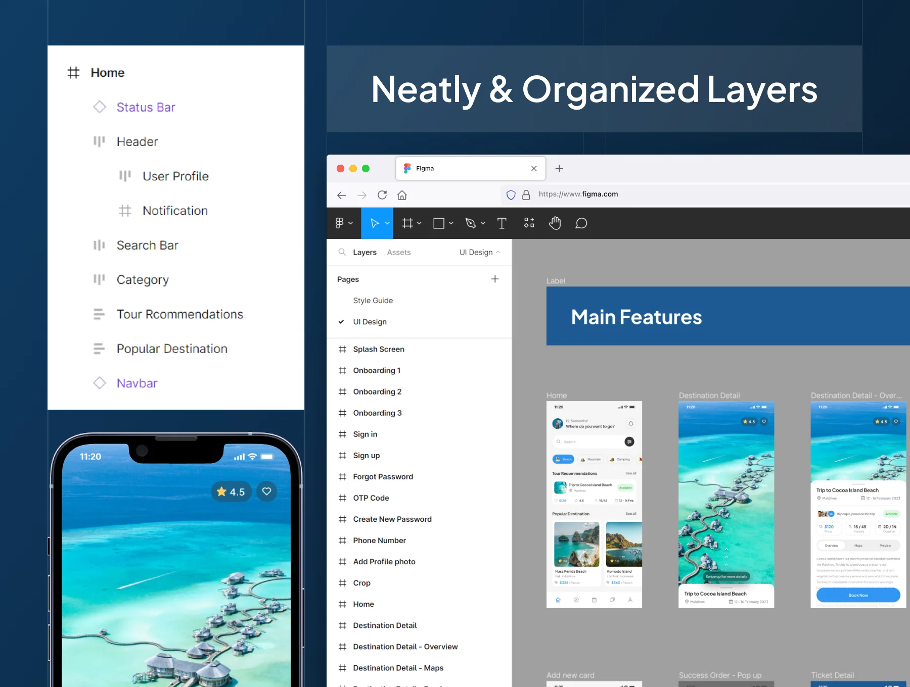 TROOVA - Travel Agent Mobile App UI Kit 4