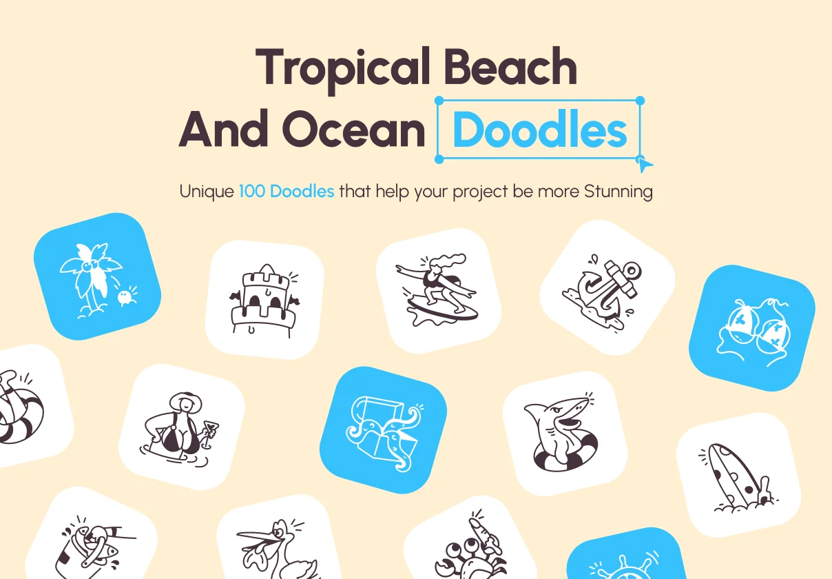 Tropical Beach and Ocean