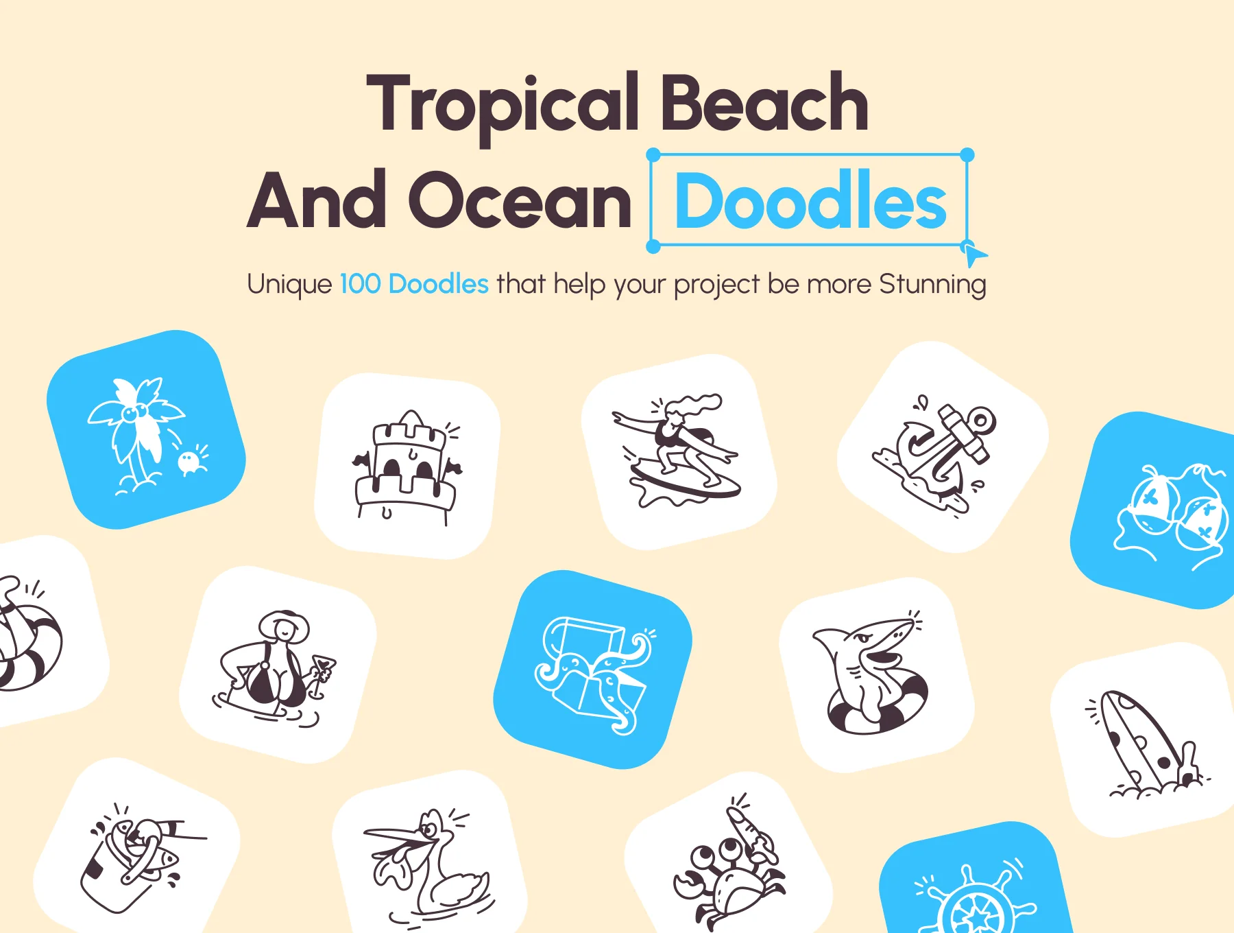 Tropical Beach and Ocean