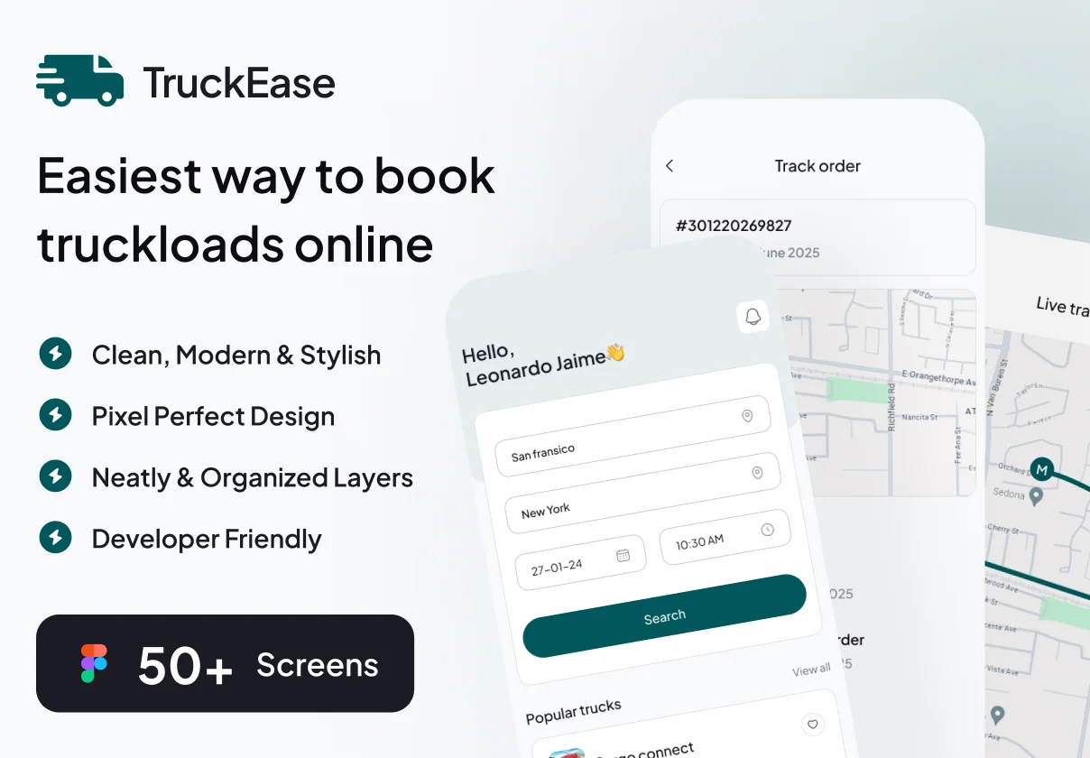 TruckEase - Easiest way to book truckloads online
