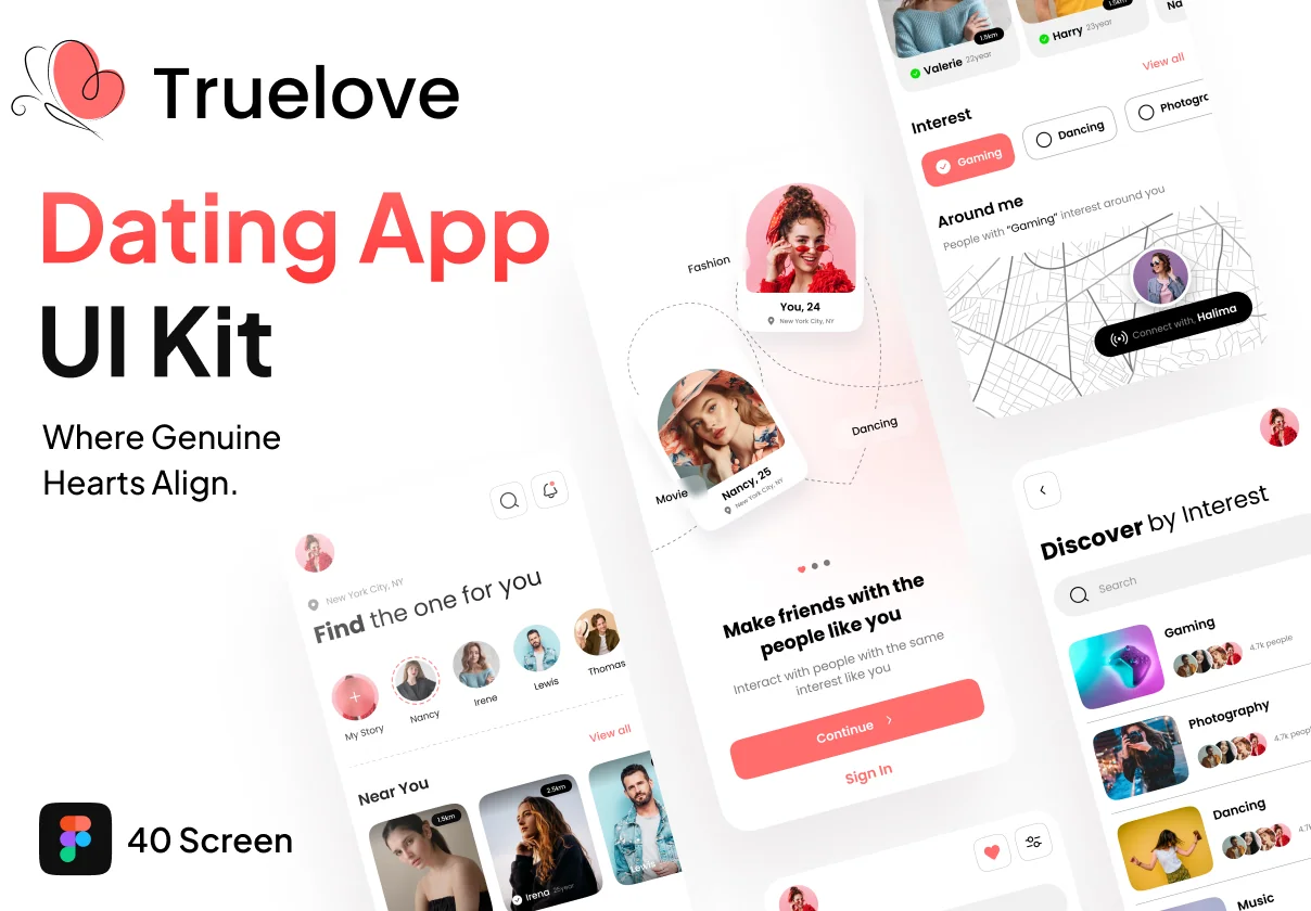 True Love : Dating App UIKIT