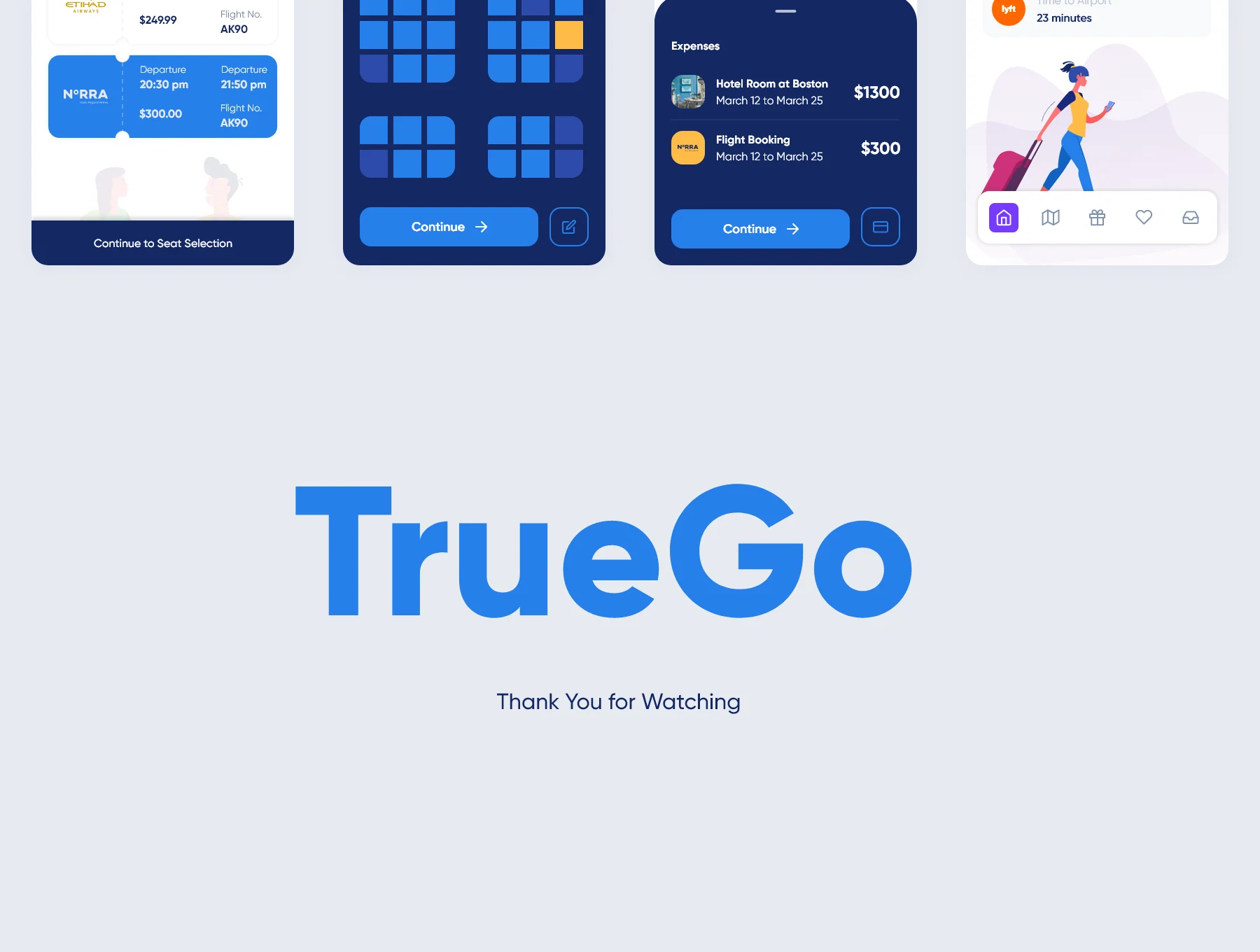 TrueGo Travel App UI Kit 6