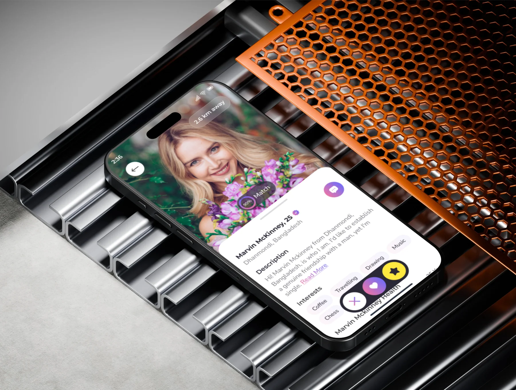 Truelove |  Dating App UI Kit 5