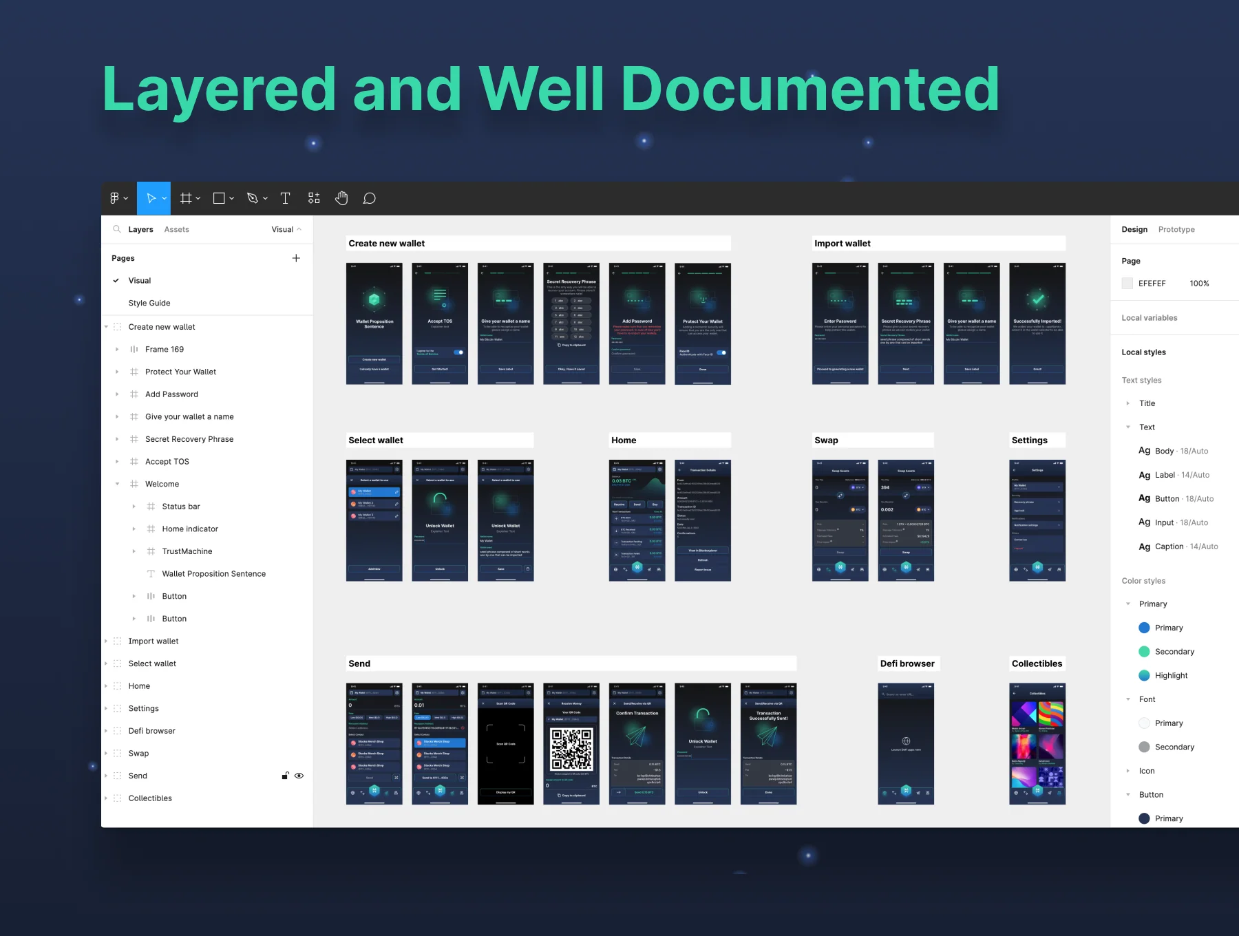 Trust Wallet App UI Kit 4