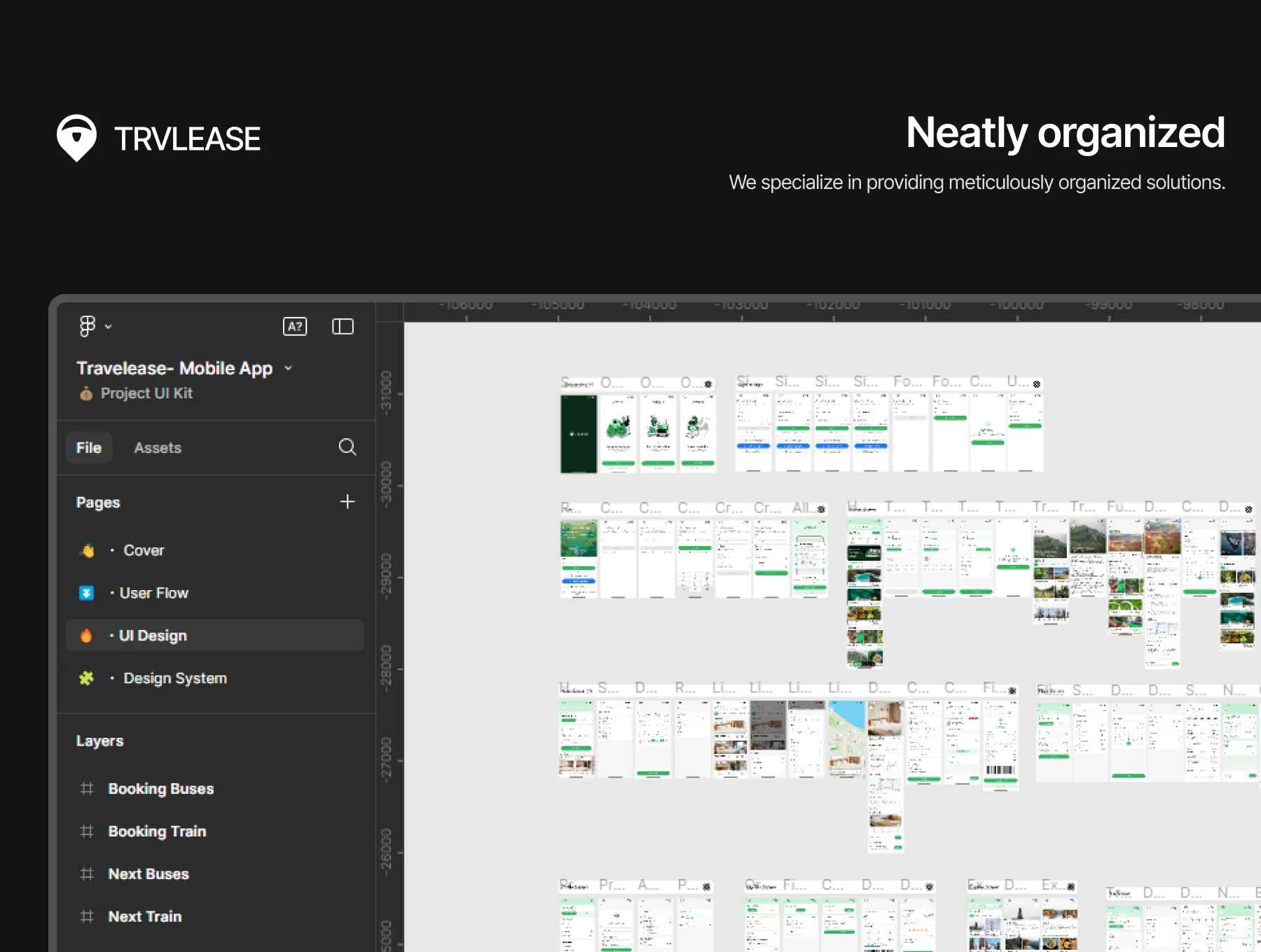 TRVLEASE - Travel Mobile App UI Kit 3