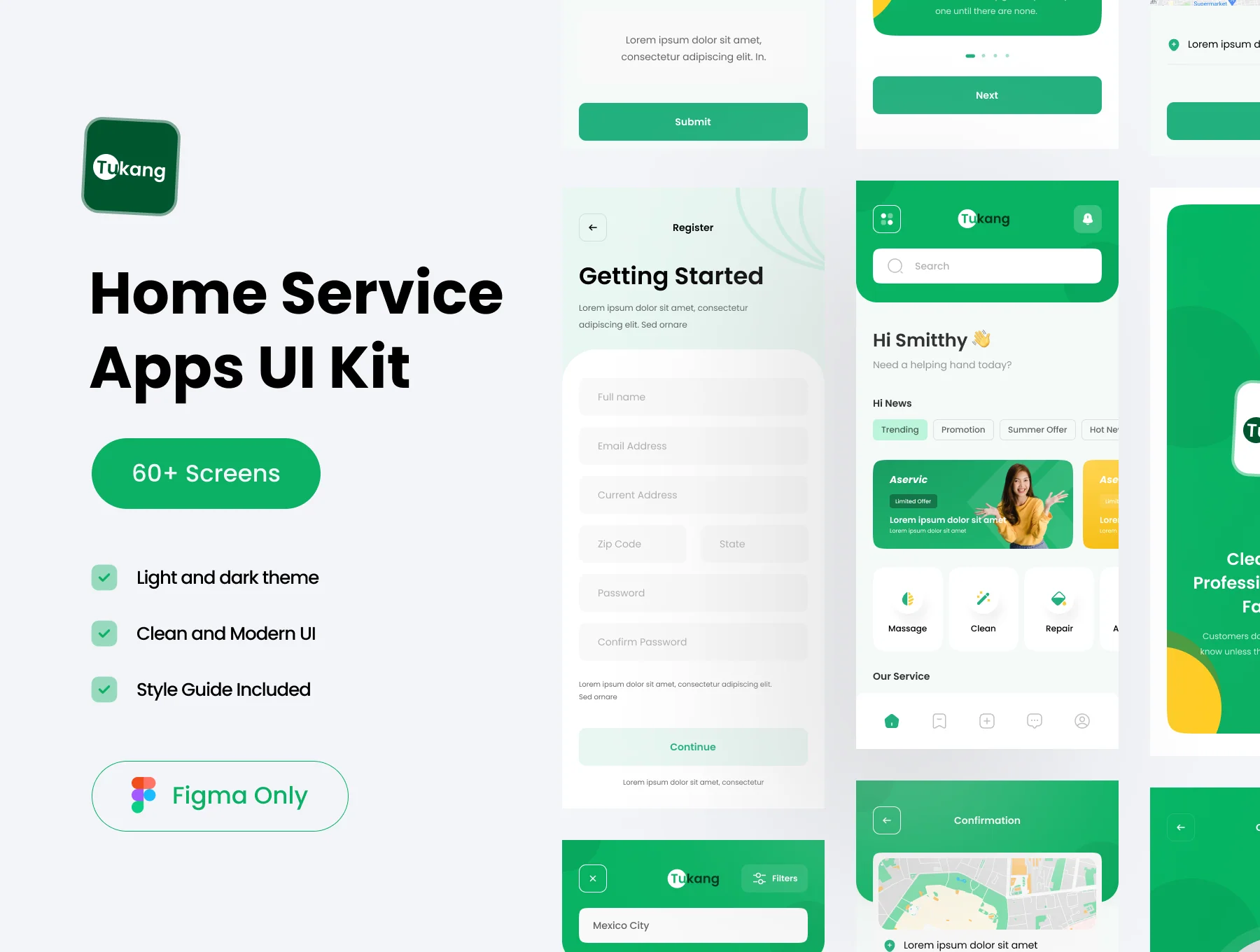 Tukang - Home Service Apps UI KIT