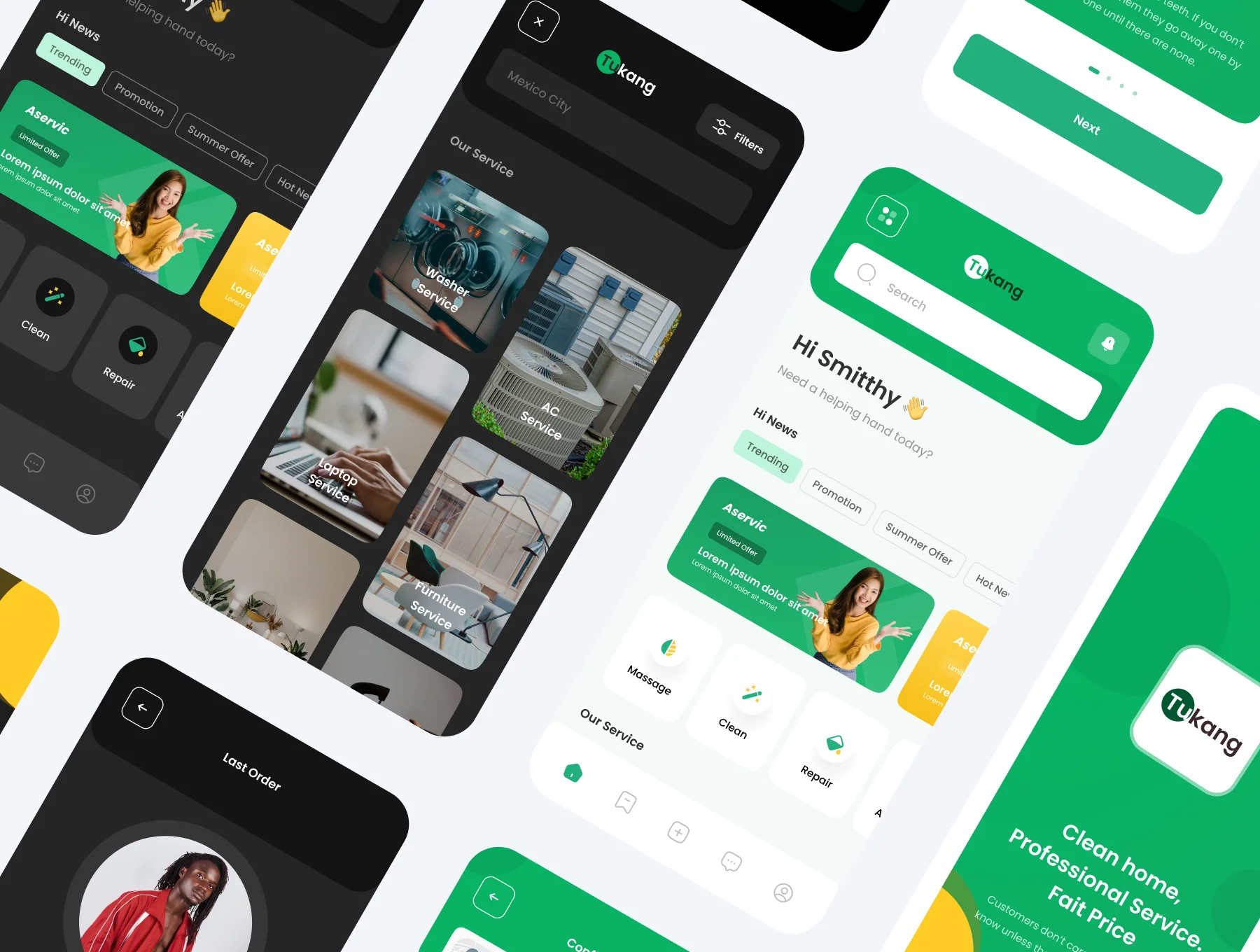Tukang - Home Service Apps UI KIT 2