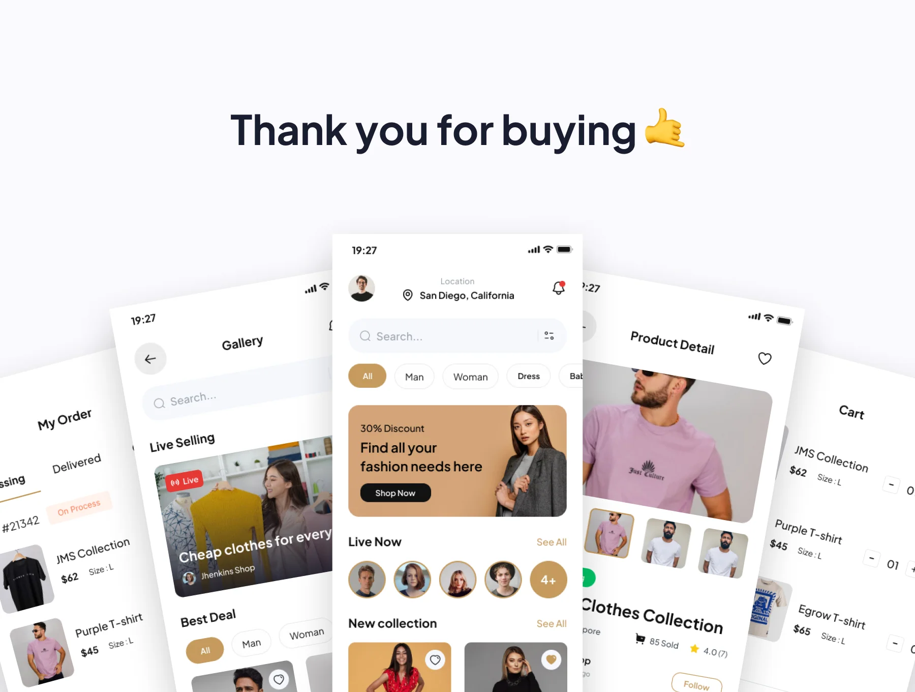 Tukko - E-Commerce Shop App UI Kit 6