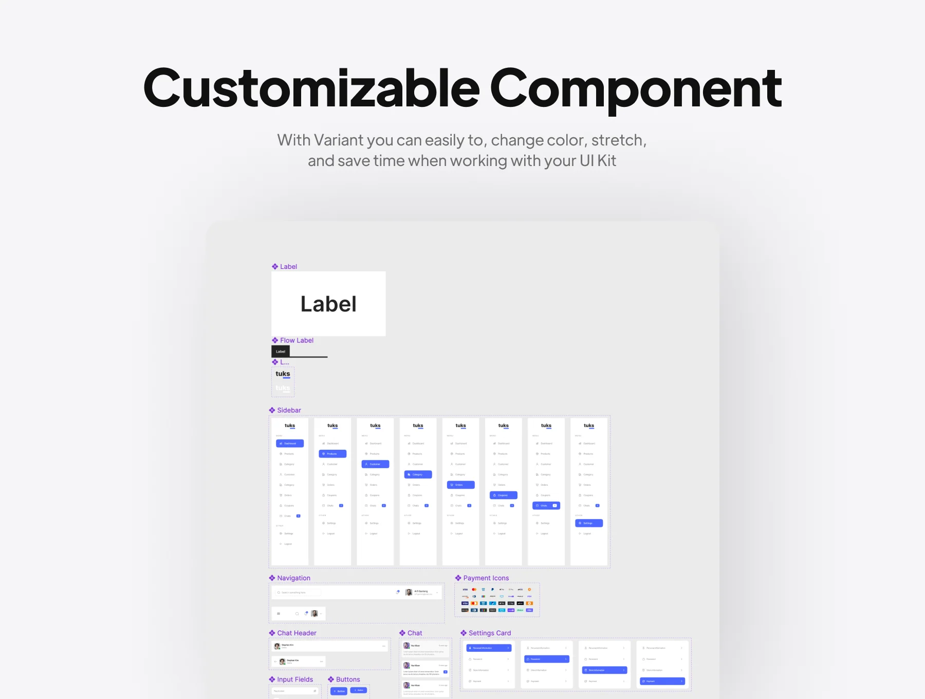 Tuks - E-Commerce Dashboard UI Kit 6