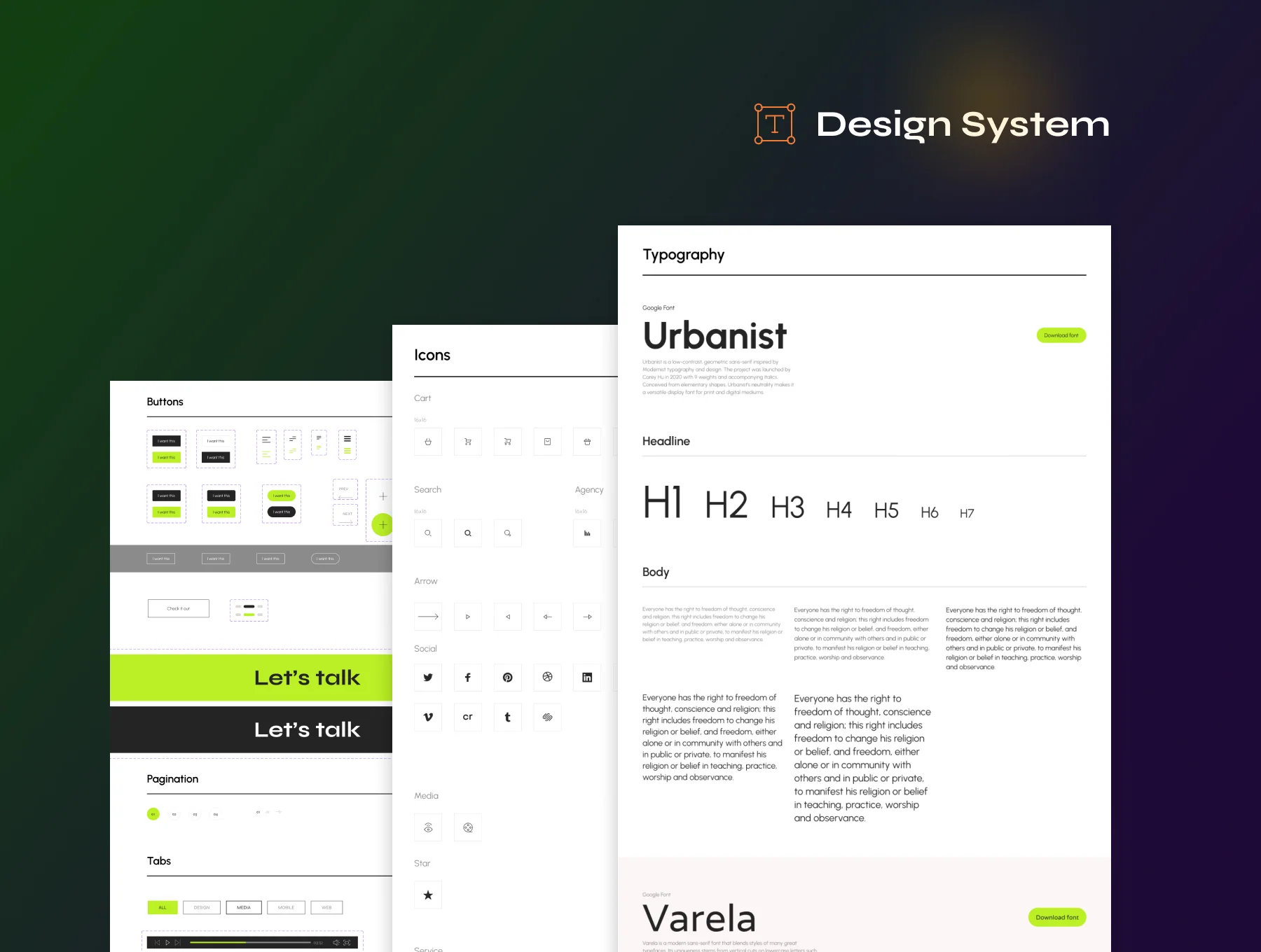 Tulen - Creative Design Agency UI Kit 3
