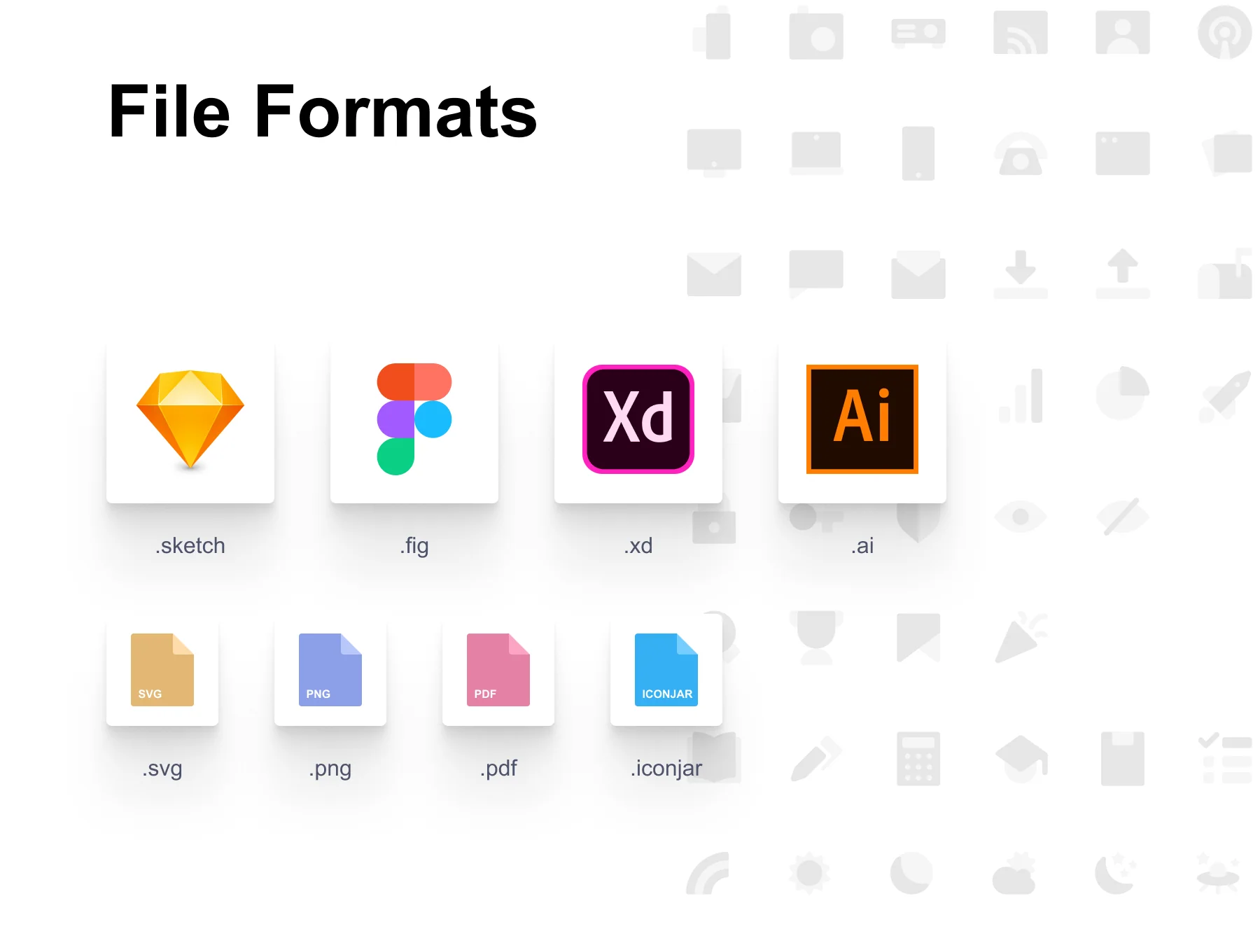 Tulle Icon Set 6