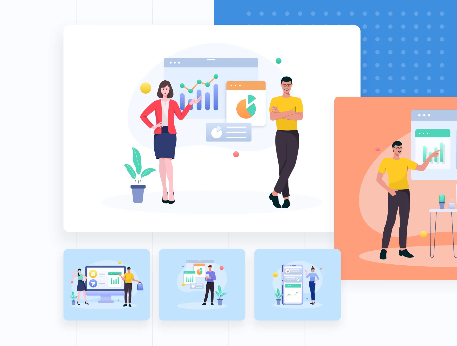 Tumbaso - Business illustration Pack 3