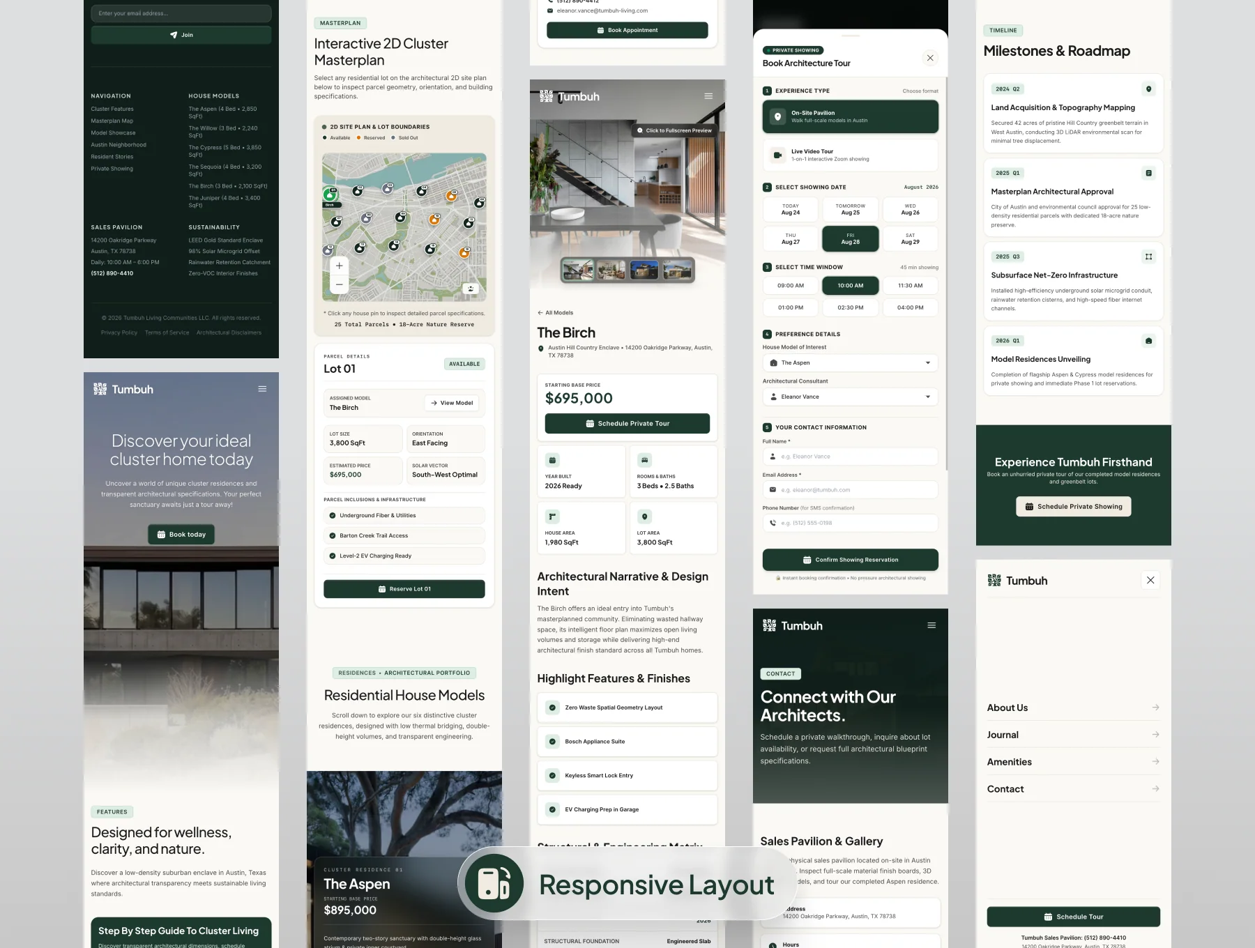 Tumbuh · Luxury Real Estate Website Template 2