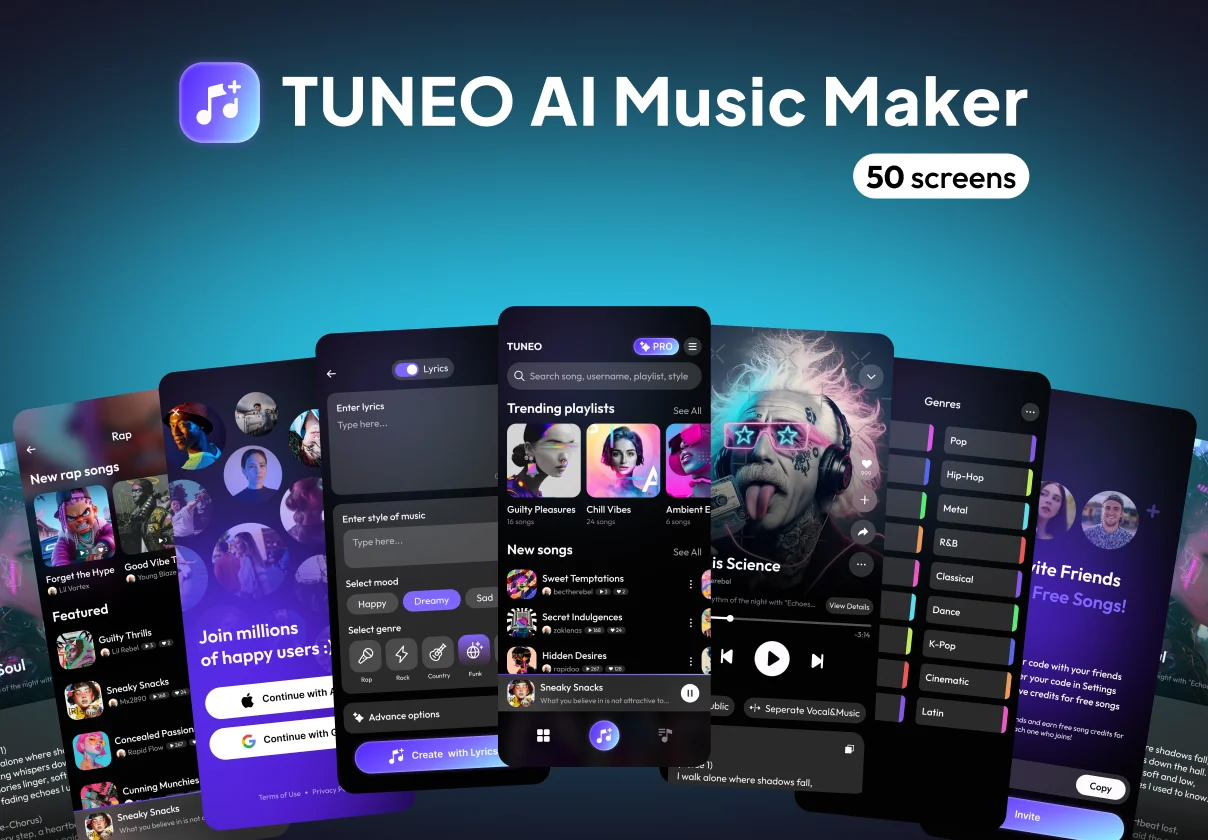 Tuneo AI Music Maker