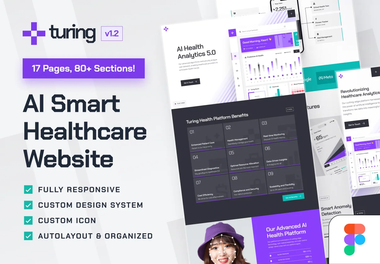 turing: AI Smart Healthcare Website