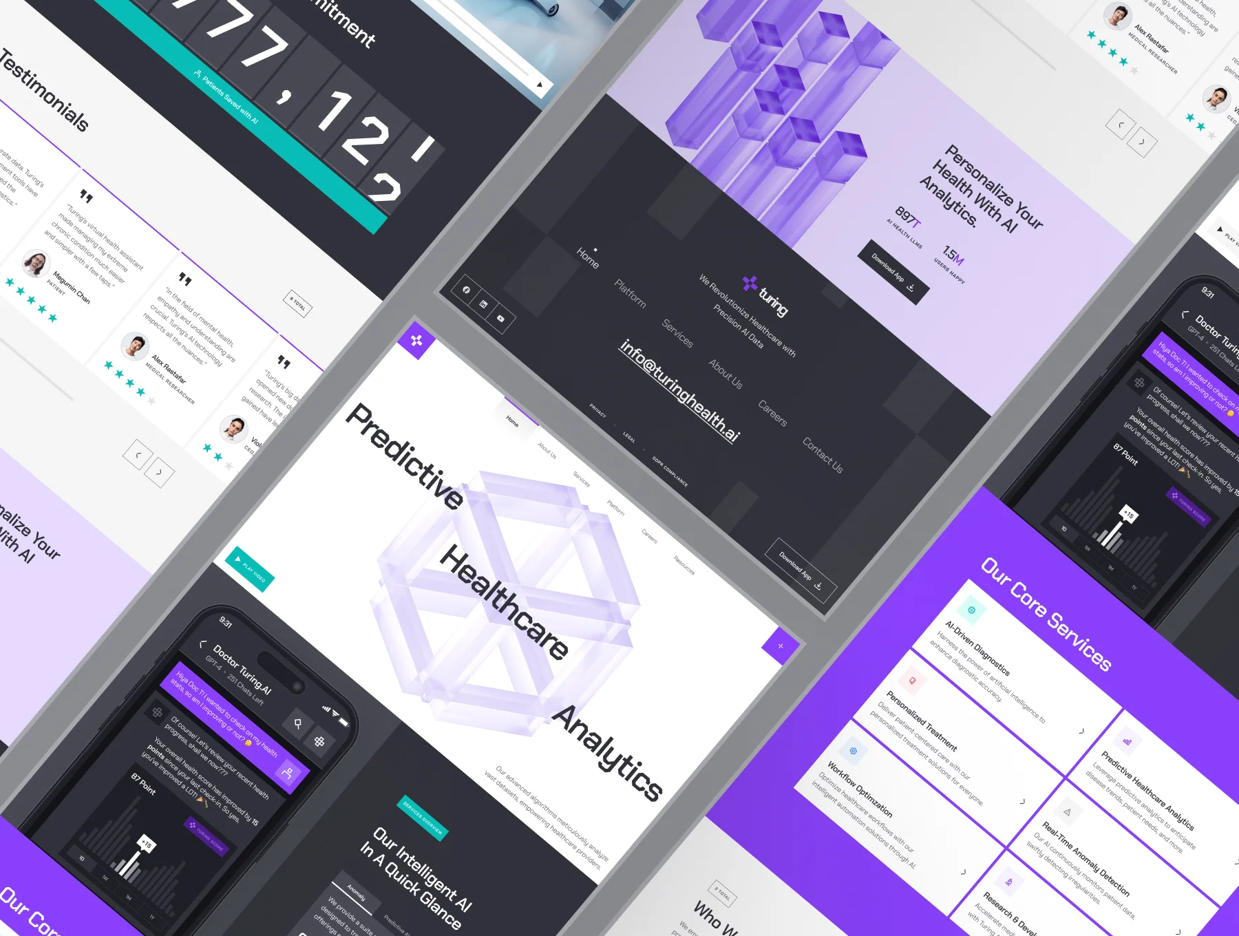 turing: AI Smart Healthcare Website 7