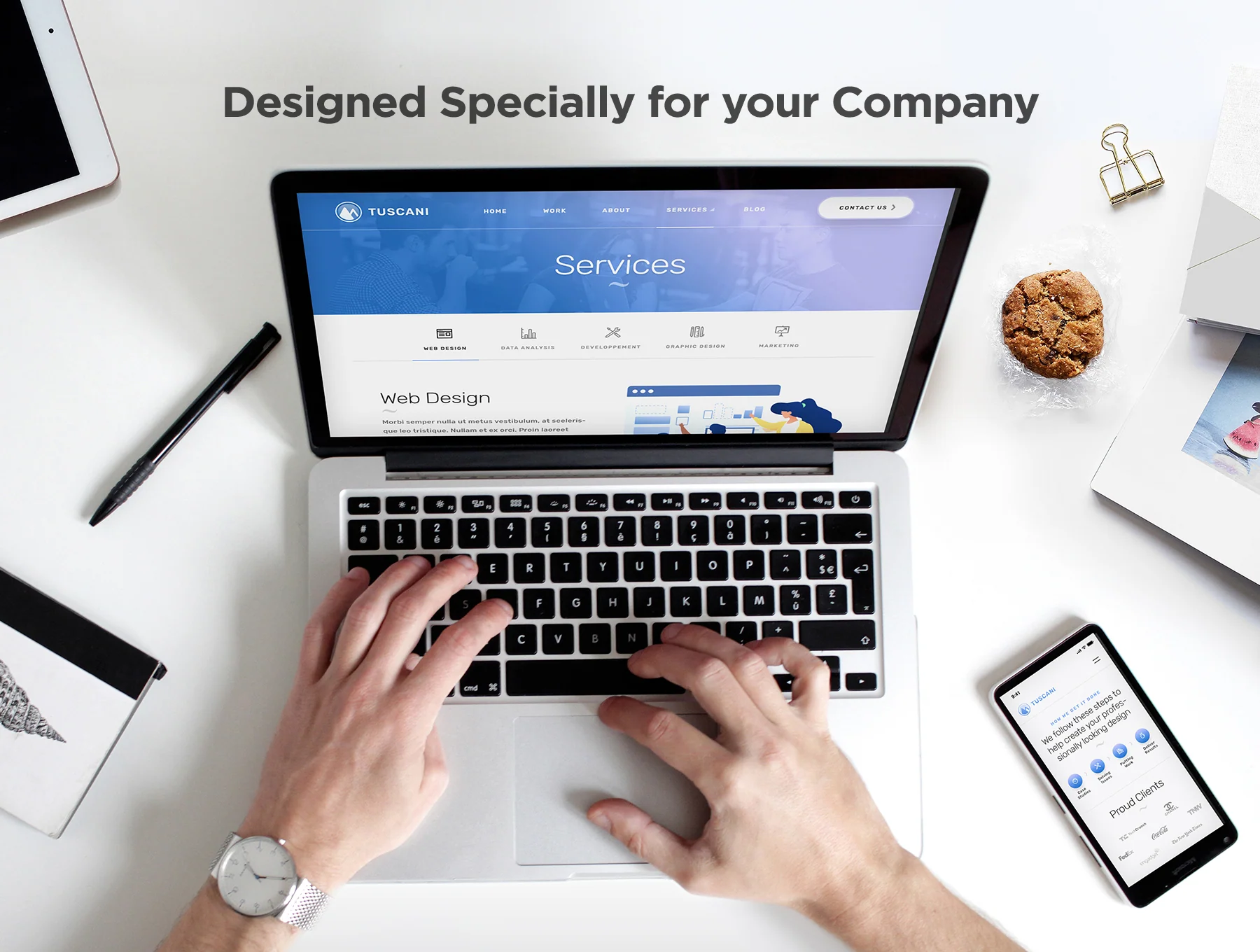 Tuscany - Portfolio Website Template 2
