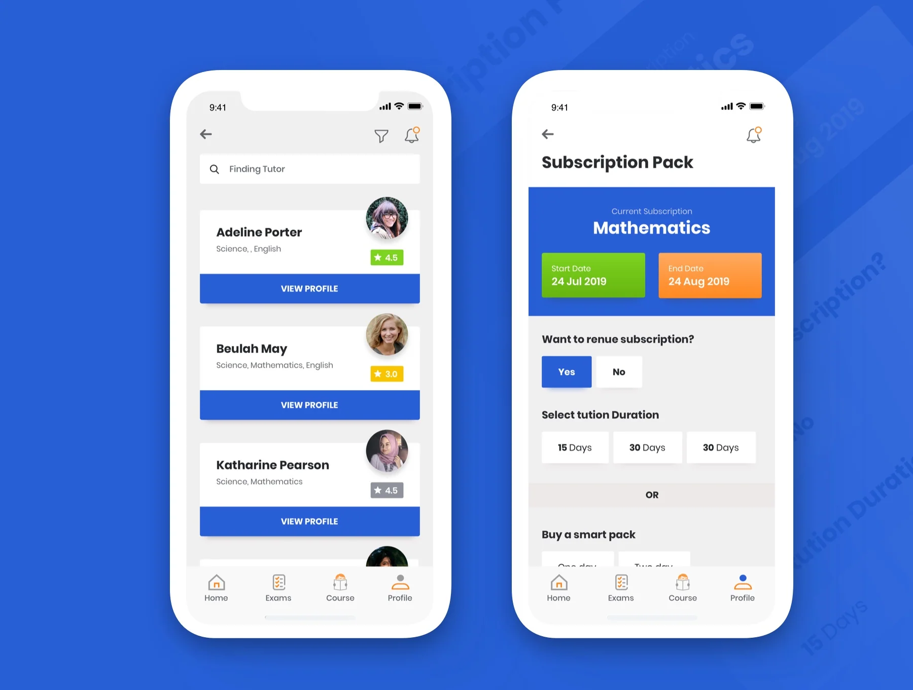 Tutor UI Kit 2