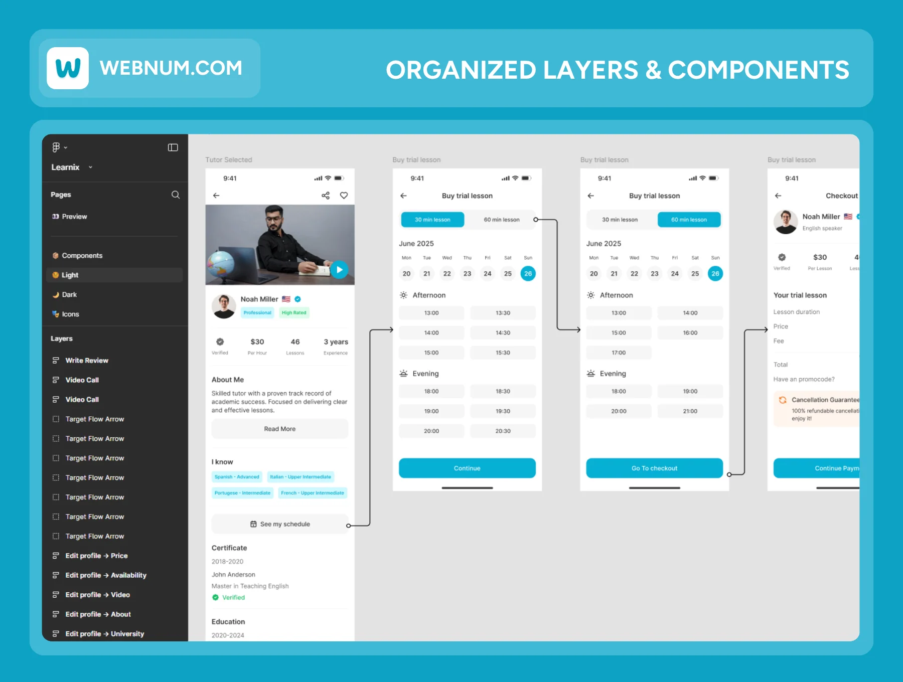 Tutorly - Tutor Finding App Ui Kit 3